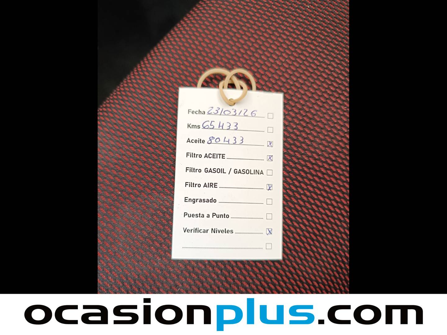 Foto del mantenimiento del Renault Clio Renault Clio 1.2 Authentique (75 CV)