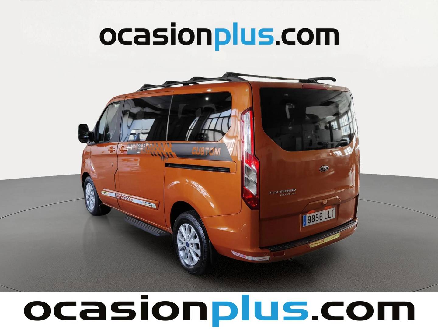 Foto trasera Ford Tourneo Custom Ford Tourneo Custom 2.0 Ecoblue L1 Titanium Auto (130 CV) 9 Plazas izquierda