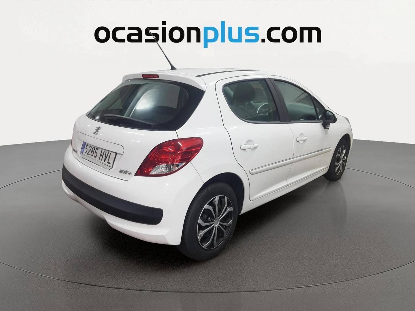 Foto trasera Peugeot 207 + Peugeot 207+ 1.4 HDI FAP (68 CV) derecha