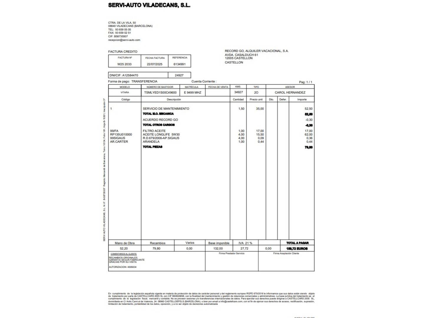 Foto Suzuki Vitara Suzuki Vitara 1.4 Turbo Mild Hybrid GLX 4WD (129 CV)
