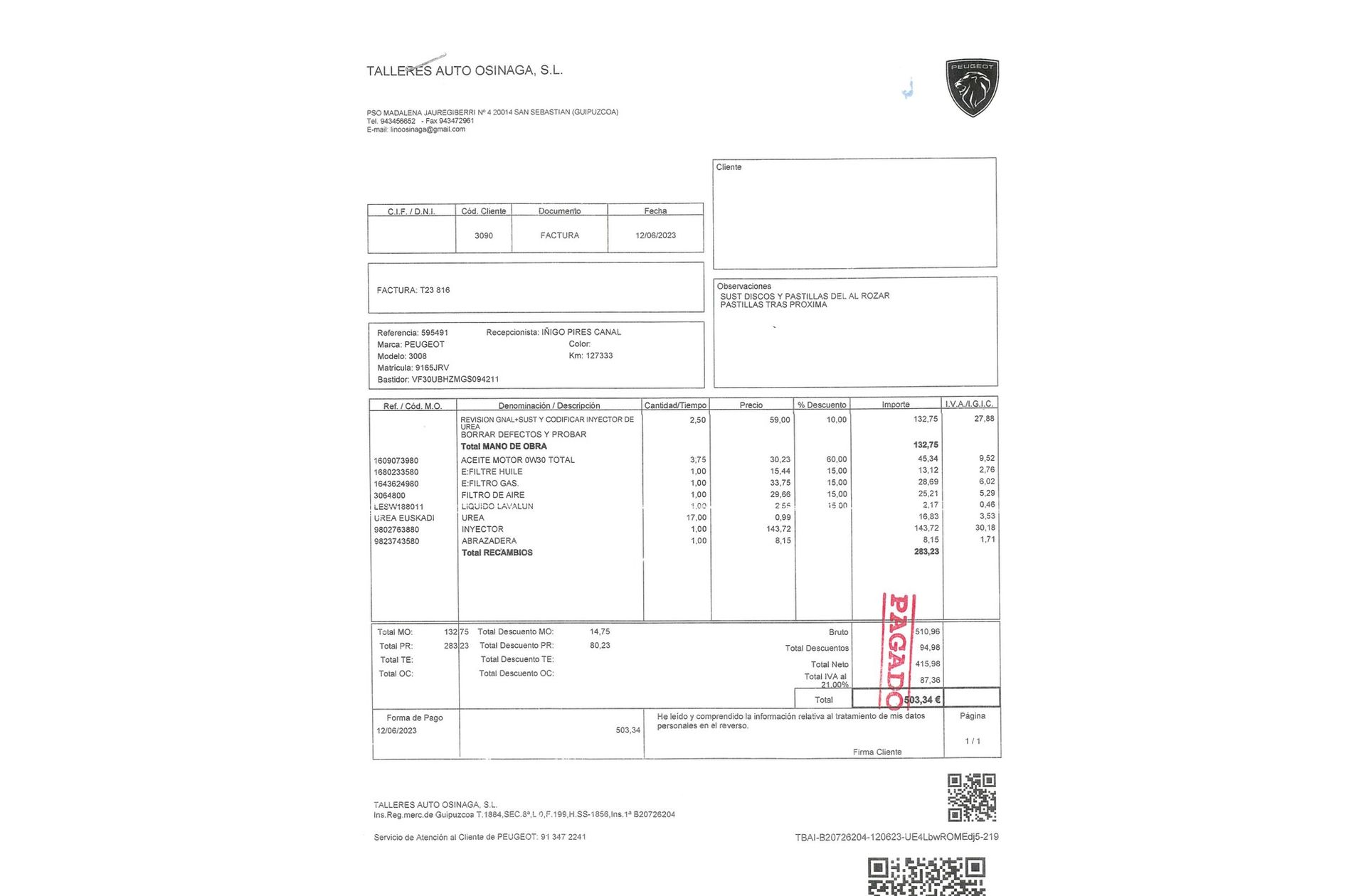 Peugeot 3008 1.6 BlueHDi FAP Style - foto 17