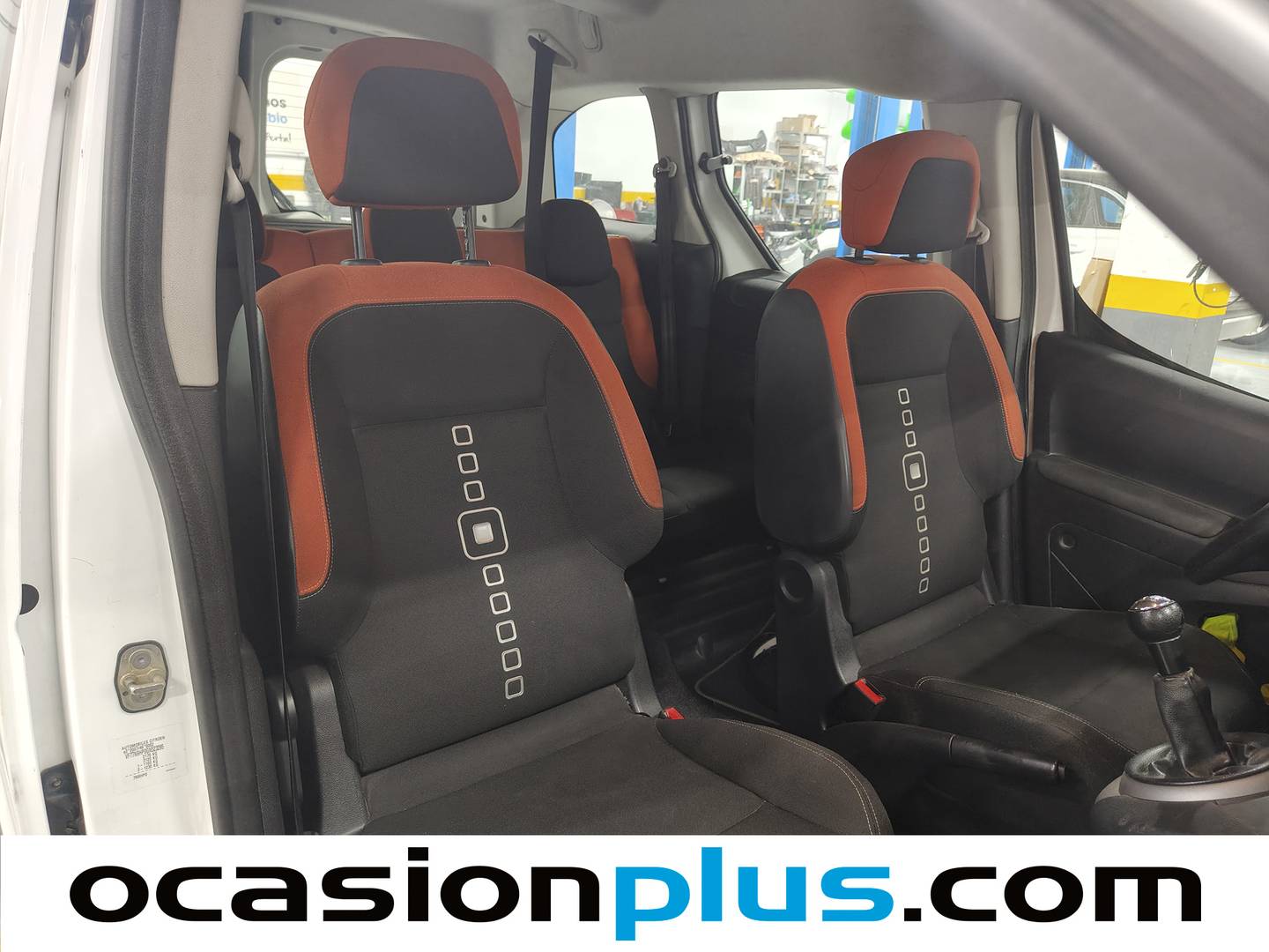 Foto asientos delanteros Citroën Berlingo Citroën Berlingo Live Edition HDi (92 CV)