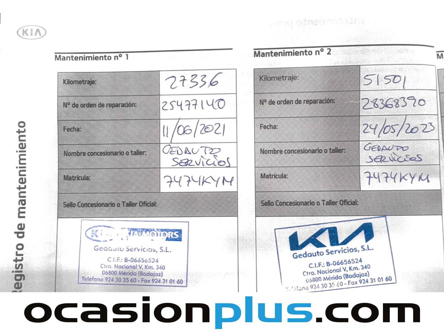 Foto del mantenimiento del KIA Ceed KIA Ceed 1.6 CRDi Tech (115 CV)