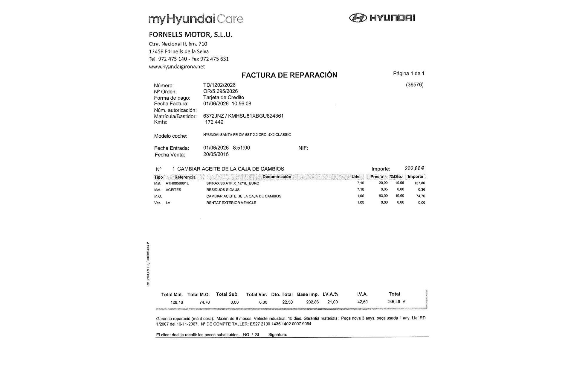 Hyundai Santa Fe 2.2 CRDi Tecno 4x2 7 plazas - foto 24