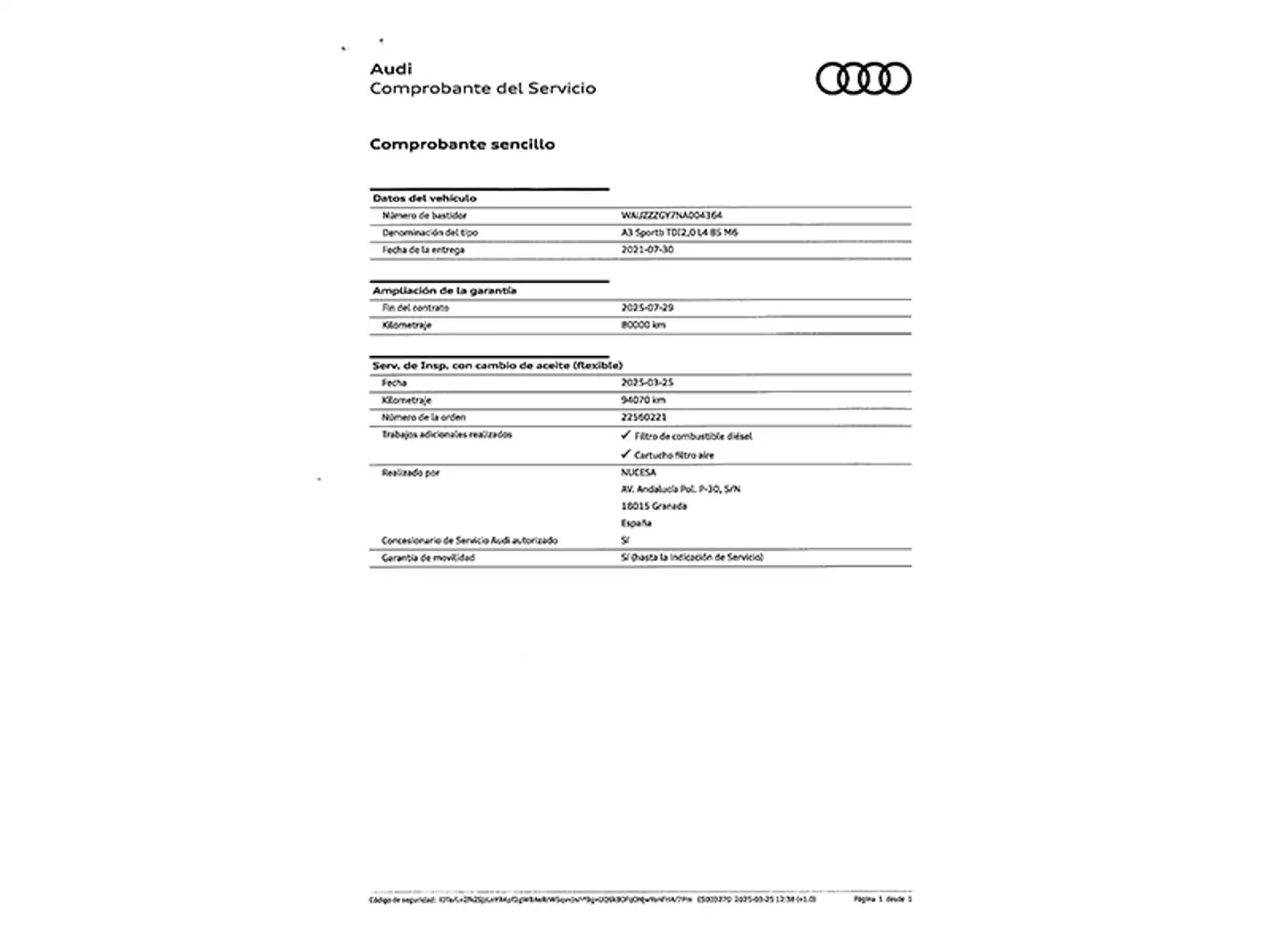 Mantenimiento