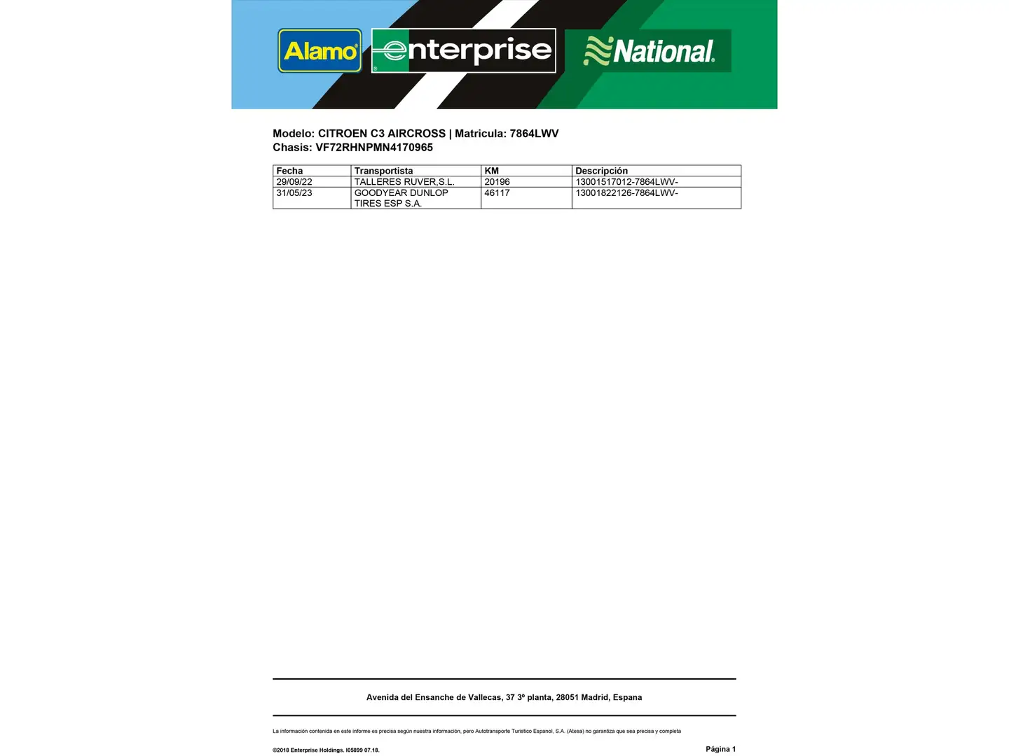 Foto Citroën C3 Aircross Citroen C3 Aircross PureTech 110 S&S C-Series (110 CV)