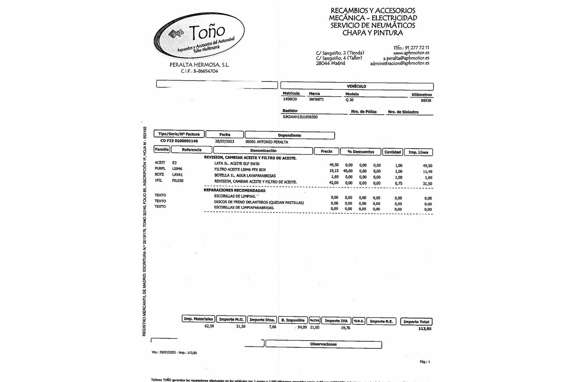 Infiniti Q30 1.5 D Premium - foto 21