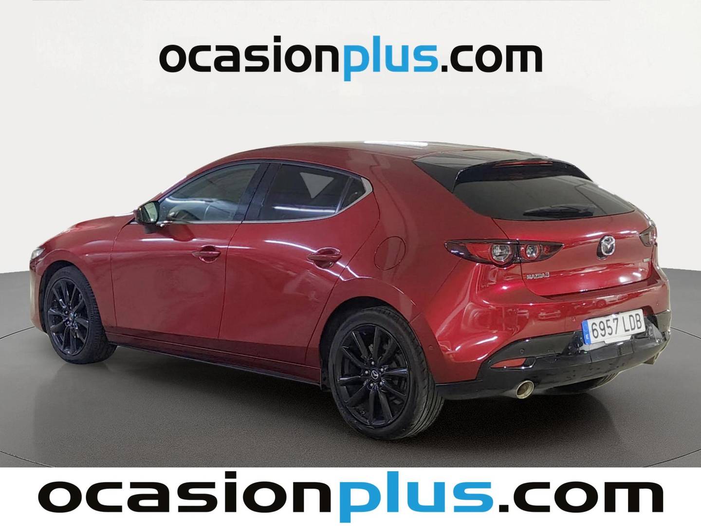 Foto trasera Mazda Mazda3 Mazda Mazda 3 2.0 Skyactiv-X Zenith Safety Black AT (181 CV) izquierda