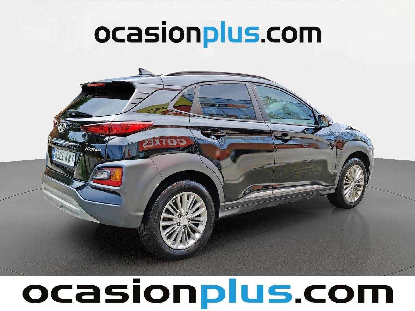 Foto trasera Hyundai Kona Hyundai Kona 1.0 TGDI Tecno Lime 4x2 (120 CV) derecha