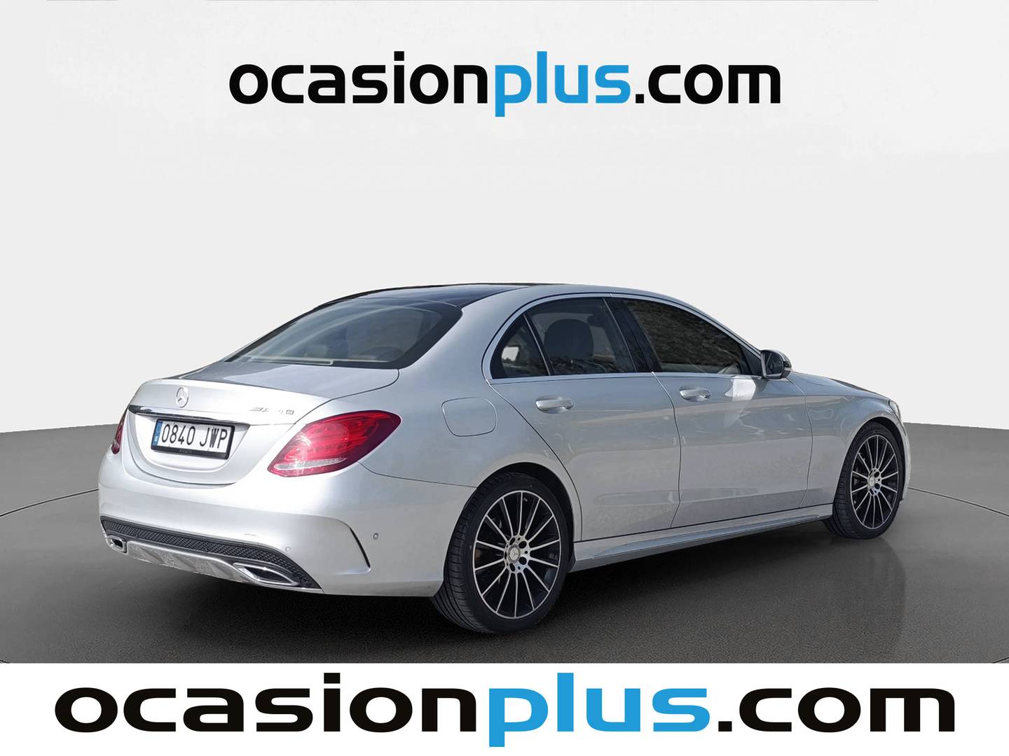 Foto trasera Mercedes Clase C Mercedes Clase C 220 d (170 CV) Pack AMG derecha