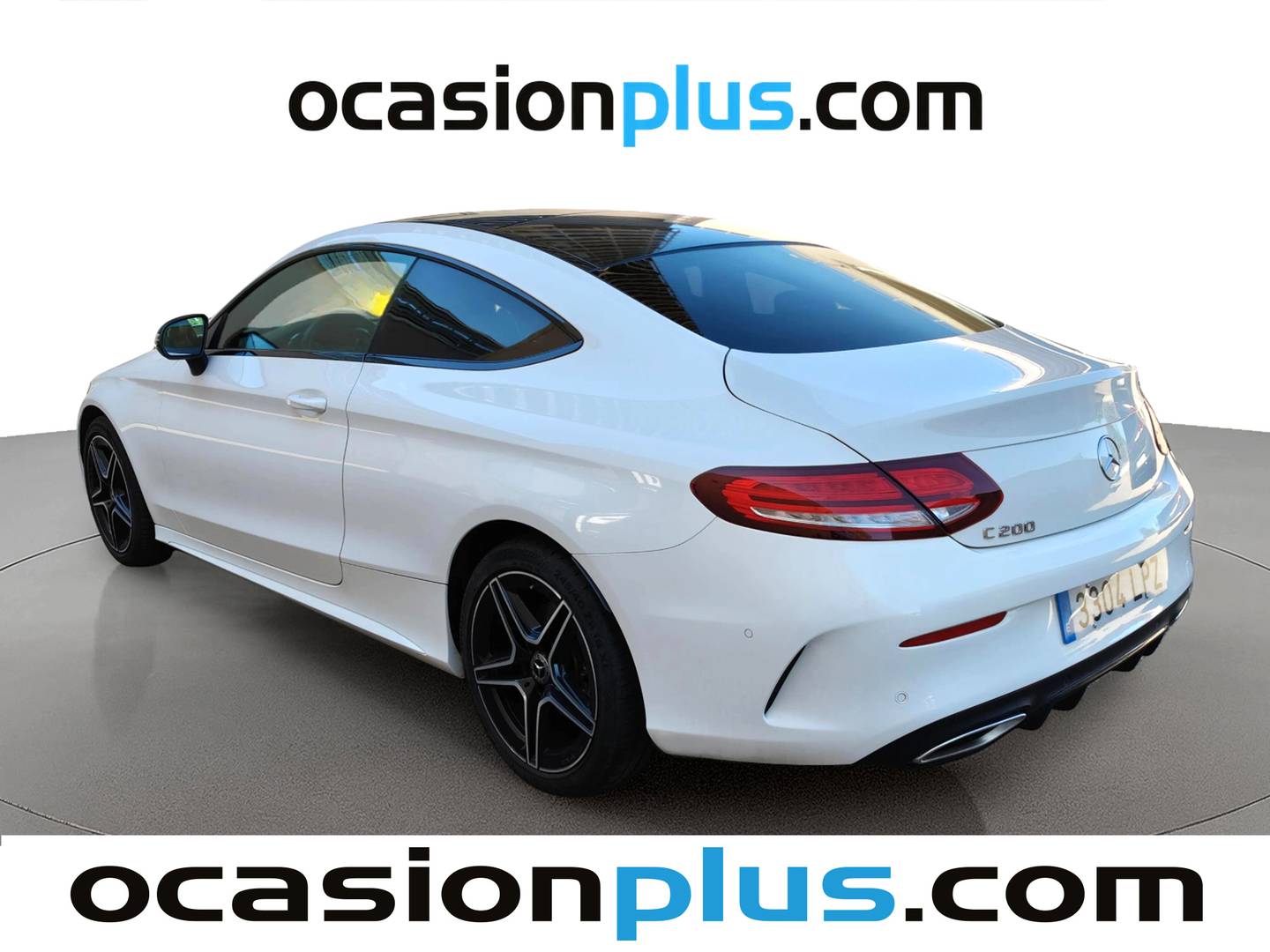 Foto trasera Mercedes Clase C Mercedes Clase C 200 Coupe (184 CV) Pack AMG izquierda
