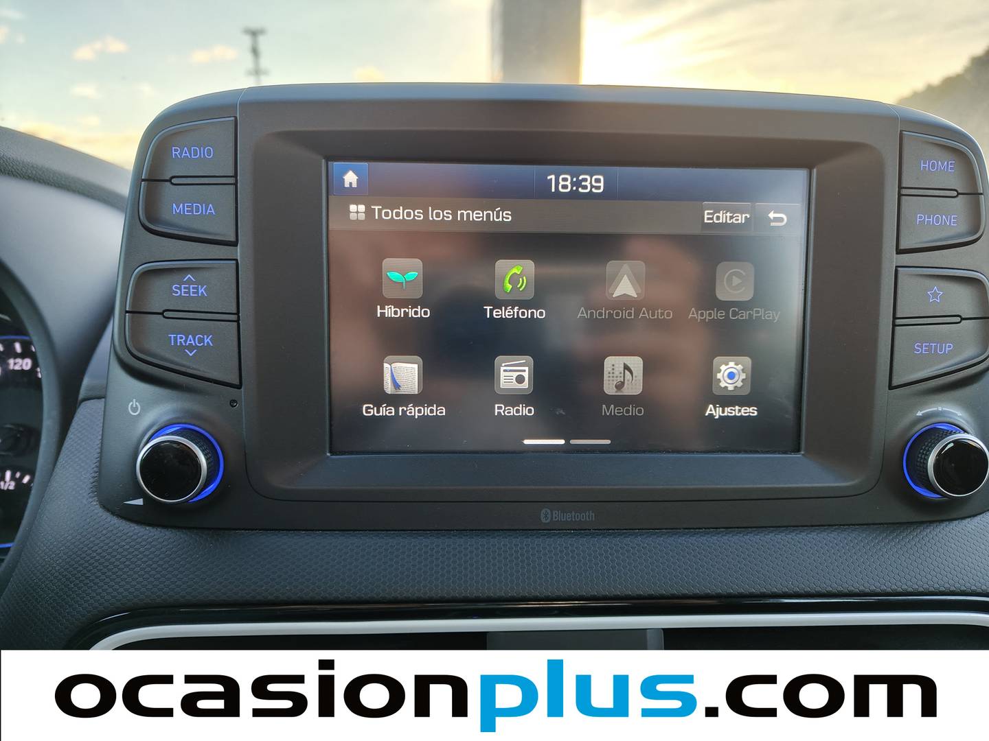 Equipamiento del Hyundai Kona Hyundai Kona 1.6 GDI HEV Klass DT (141 CV)