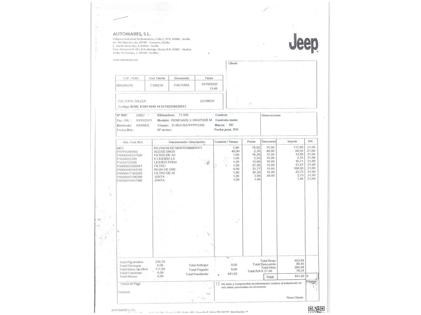 Foto Jeep Renegade Jeep Renegade eHybrid Longitude ATX (130 CV)