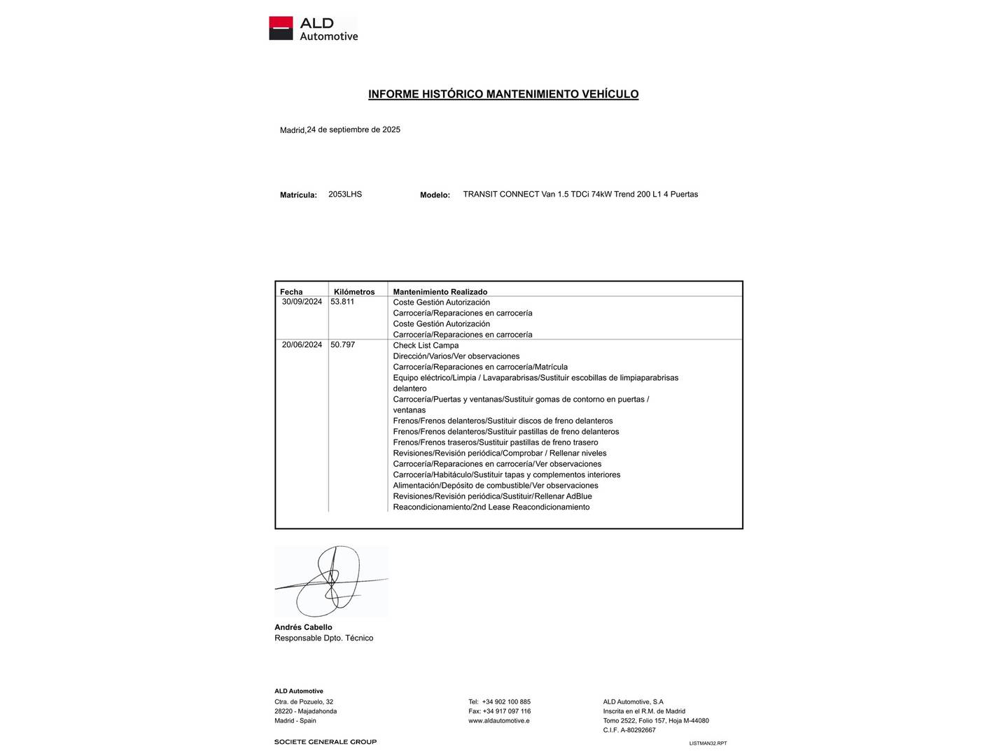 Foto Ford Transit Connect Ford Transit Connect 1.5 TDCi Trend 200 L1 (100 CV)