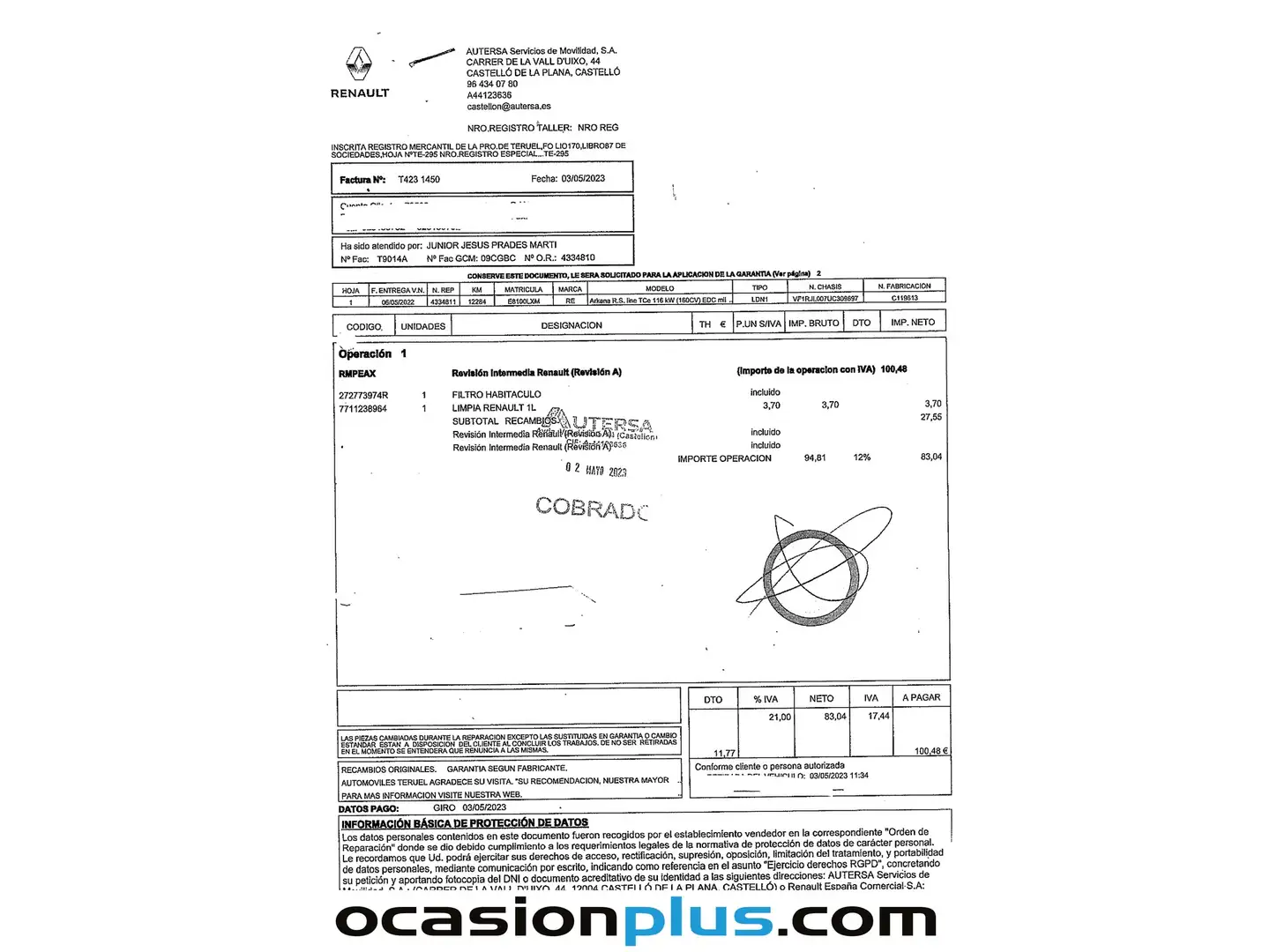 Foto Renault Arkana Renault Arkana RS Line TCe (160 CV) EDC Microhíbrido