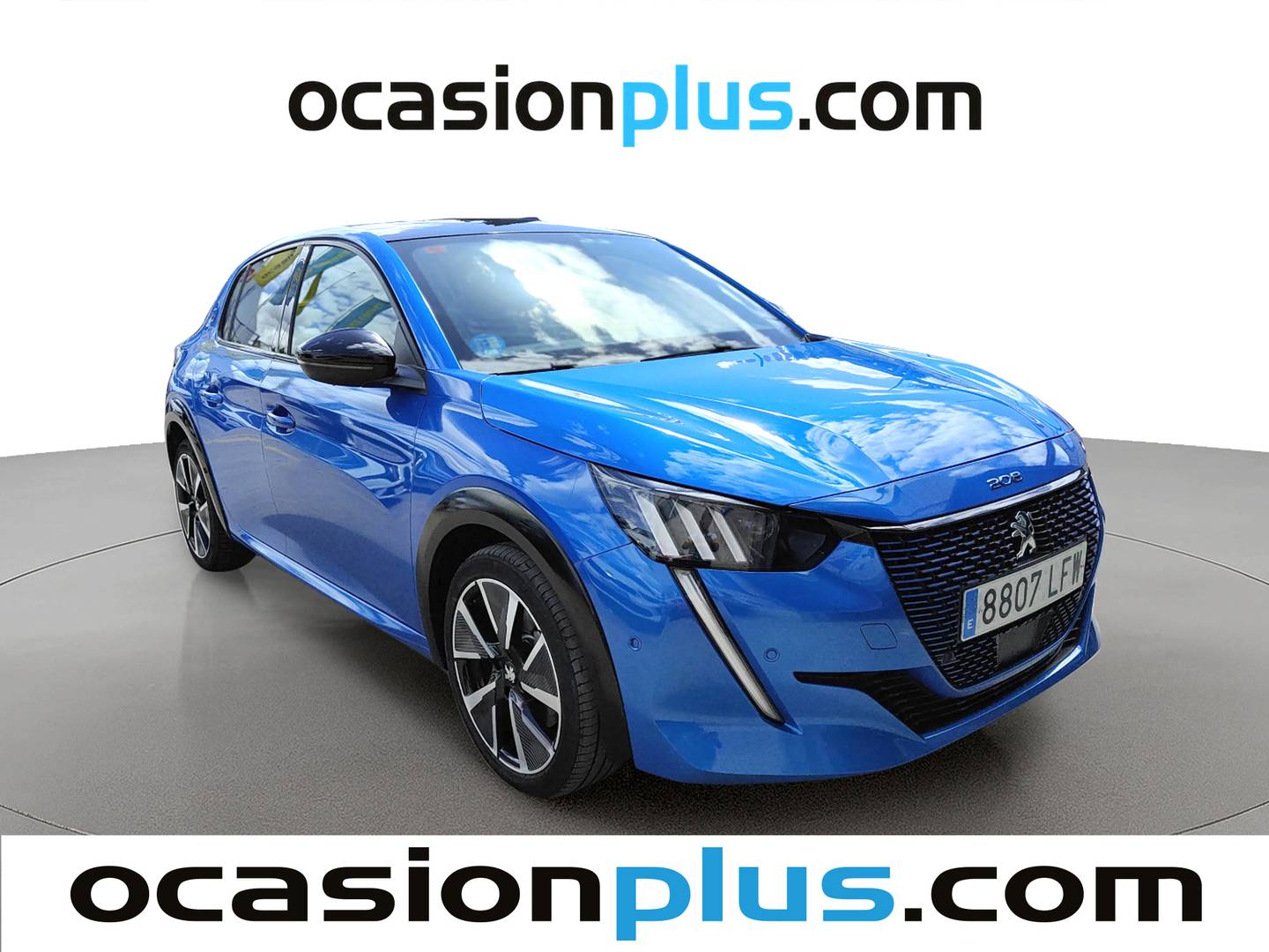 Foto delantera Peugeot e-208 Peugeot e-208 Eléctrico GT (136 CV) derecha