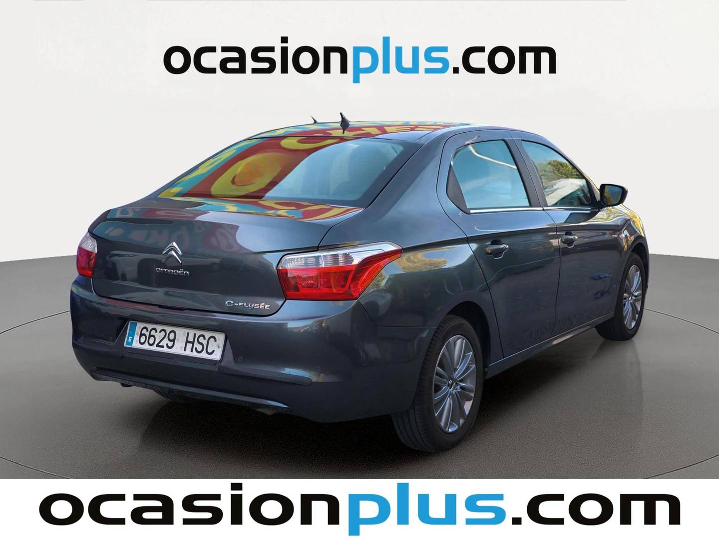 Foto trasera Citroën C-Elysée Citroën C-Elysee 1.2 VTi Exclusive (72 CV) derecha