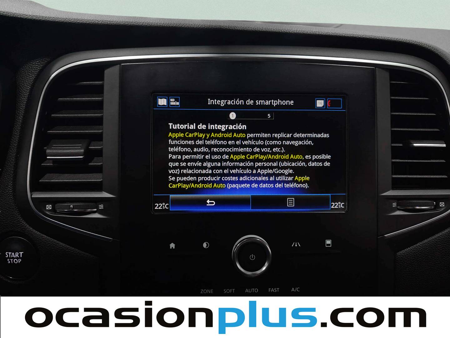 Equipamiento del Renault Mégane Renault Megane Zen Energy TCe (130 CV) EDC