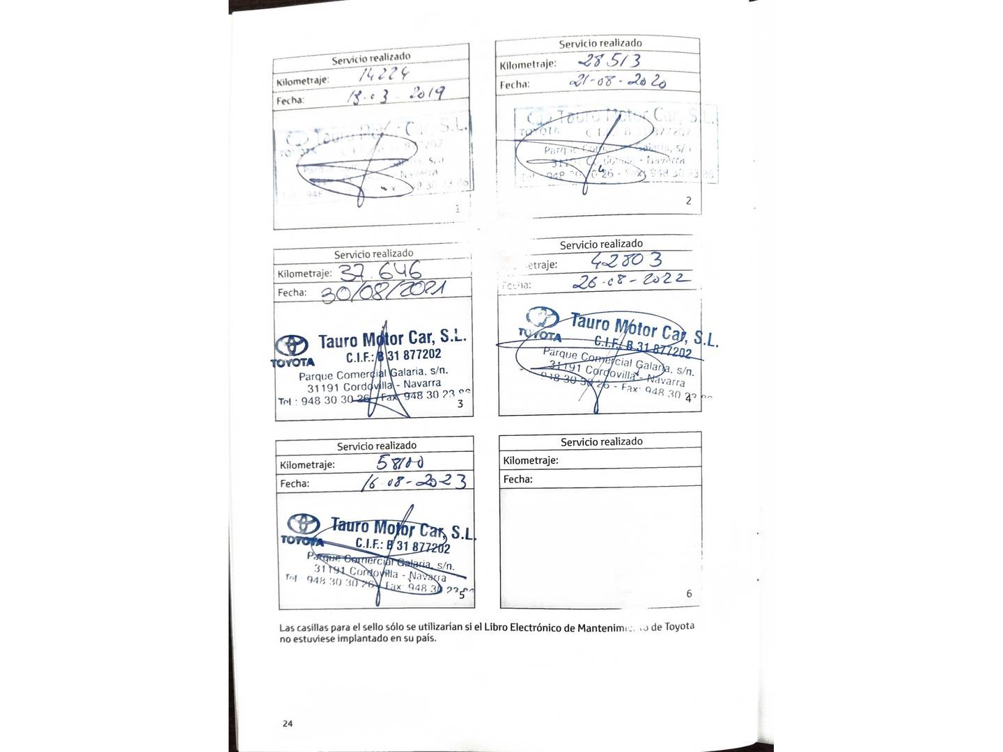 Foto Toyota Auris Toyota Auris 120T Feel! (116 CV)