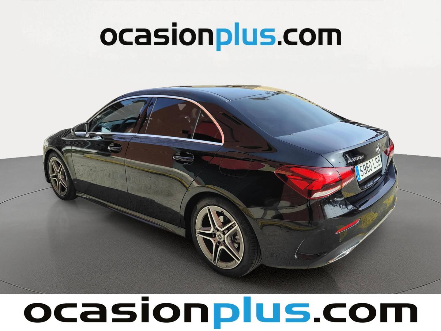 Foto trasera Mercedes Clase A Mercedes-Benz Clase A 200 d Sedán (150 CV) Pack AMG izquierda