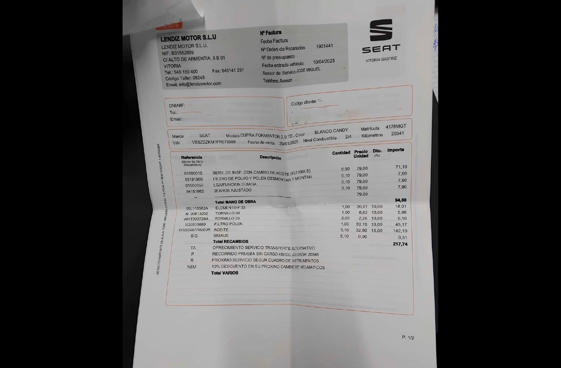 Cupra Formentor 2.0 TDI - foto 23