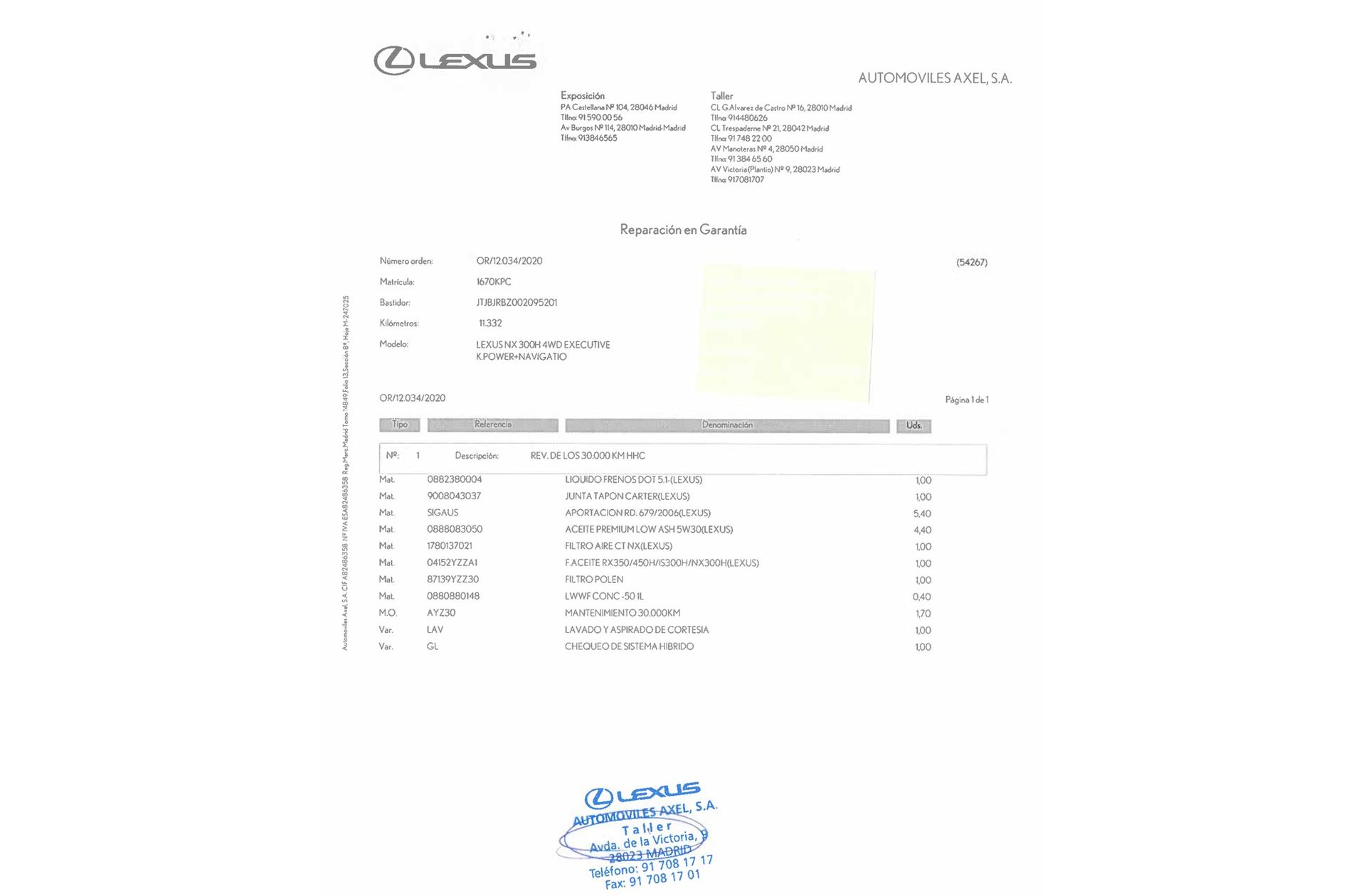 Lexus NX 300h Executive 4WD - foto 28