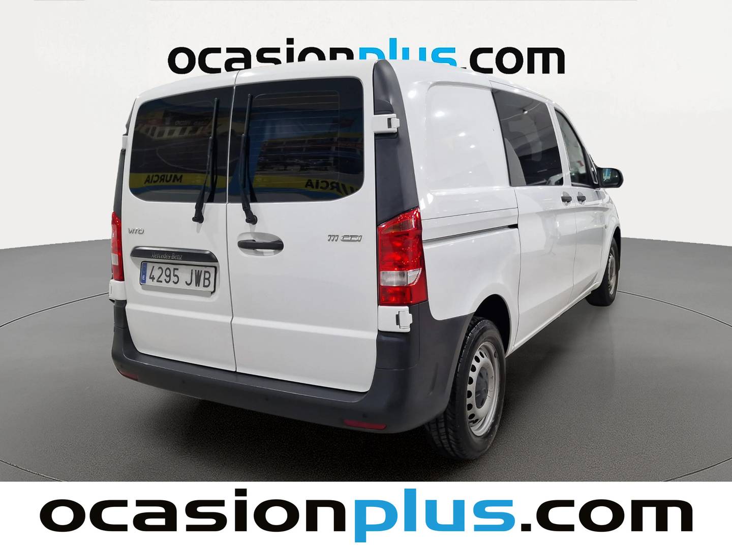 Foto trasera Mercedes Vito Mercedes Vito Mixto 111 CDI Larga (114 CV) 6 Plazas derecha