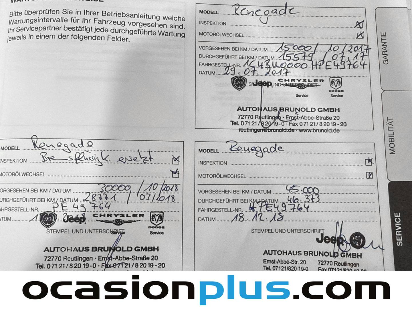 Foto Jeep Renegade Jeep Renegade 1.4 Multiair HP Longitude DDCT 4X2 (140 CV)