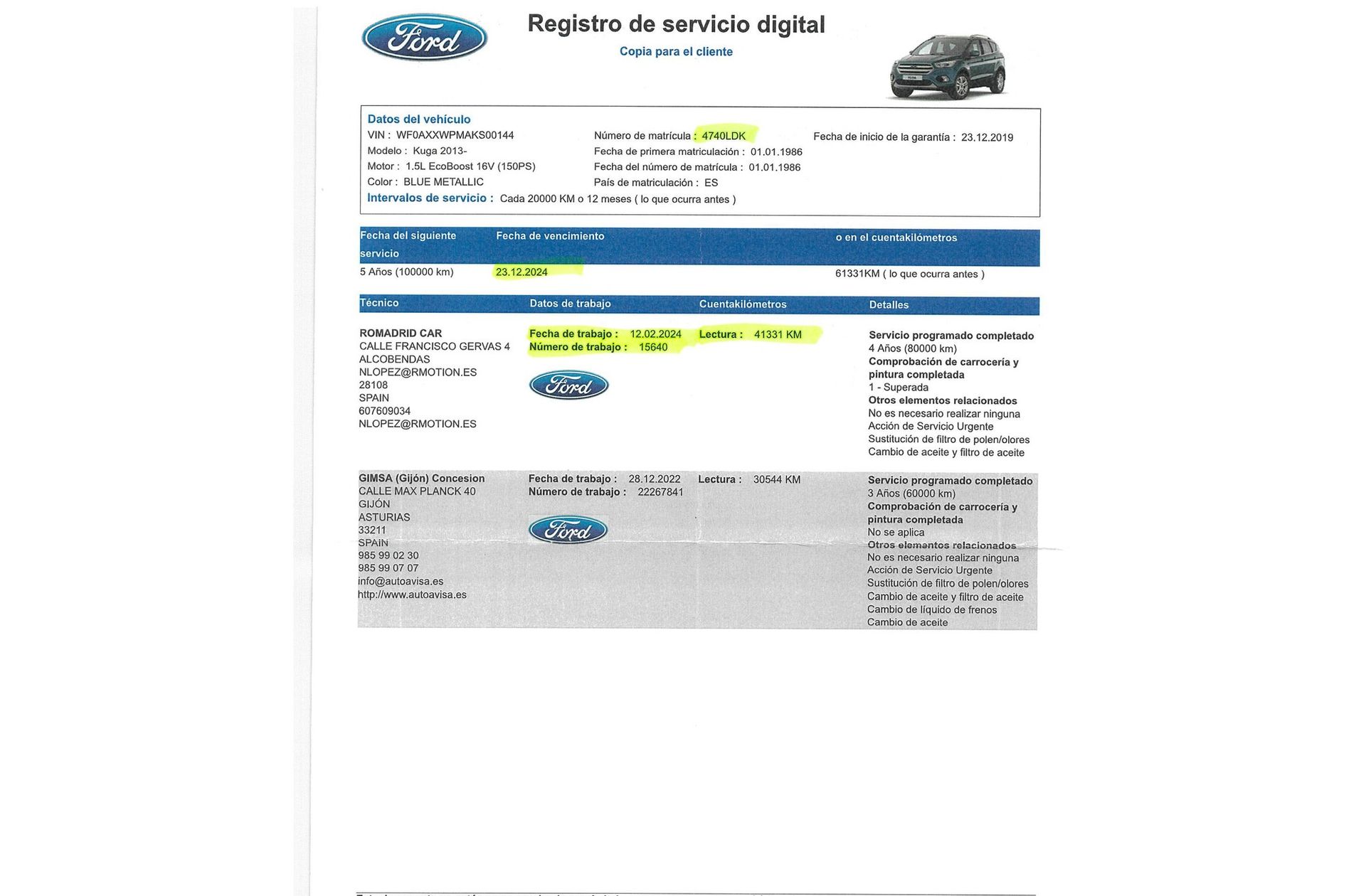 Ford Kuga 1.5 EcoBoost Trend+ 4x2 - foto 21