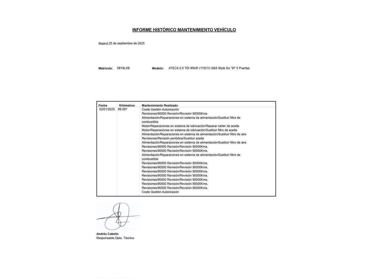 Foto Seat Ateca SEAT Ateca 2.0 TDI S&S Style Go M (116 CV)