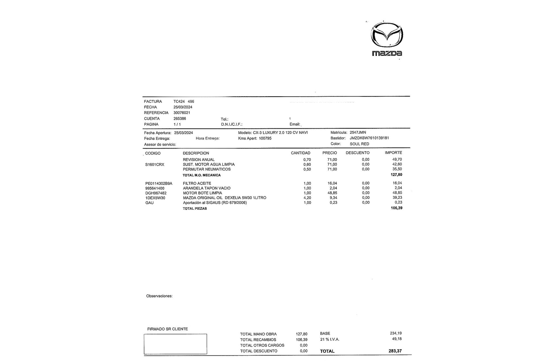 Mazda CX-3 2.0 Skyactiv GE Luxury 2WD - foto 16