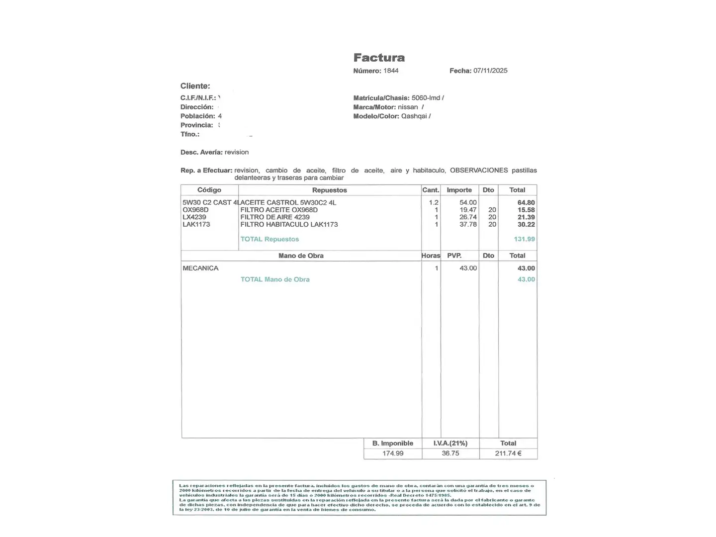 Foto Nissan QASHQAI Nissan Qashqai DIG-T 140 N-Style (140 CV)