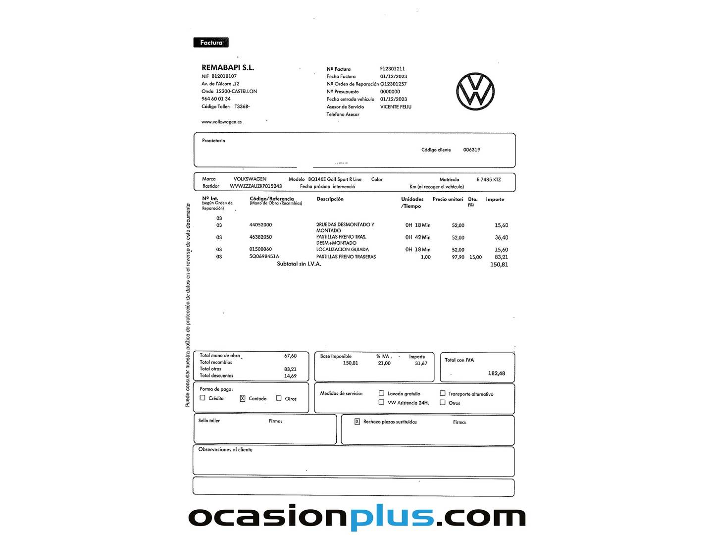 Foto Volkswagen Golf Volkswagen Golf Sport 1.5 TSI Evo (150 CV) DSG