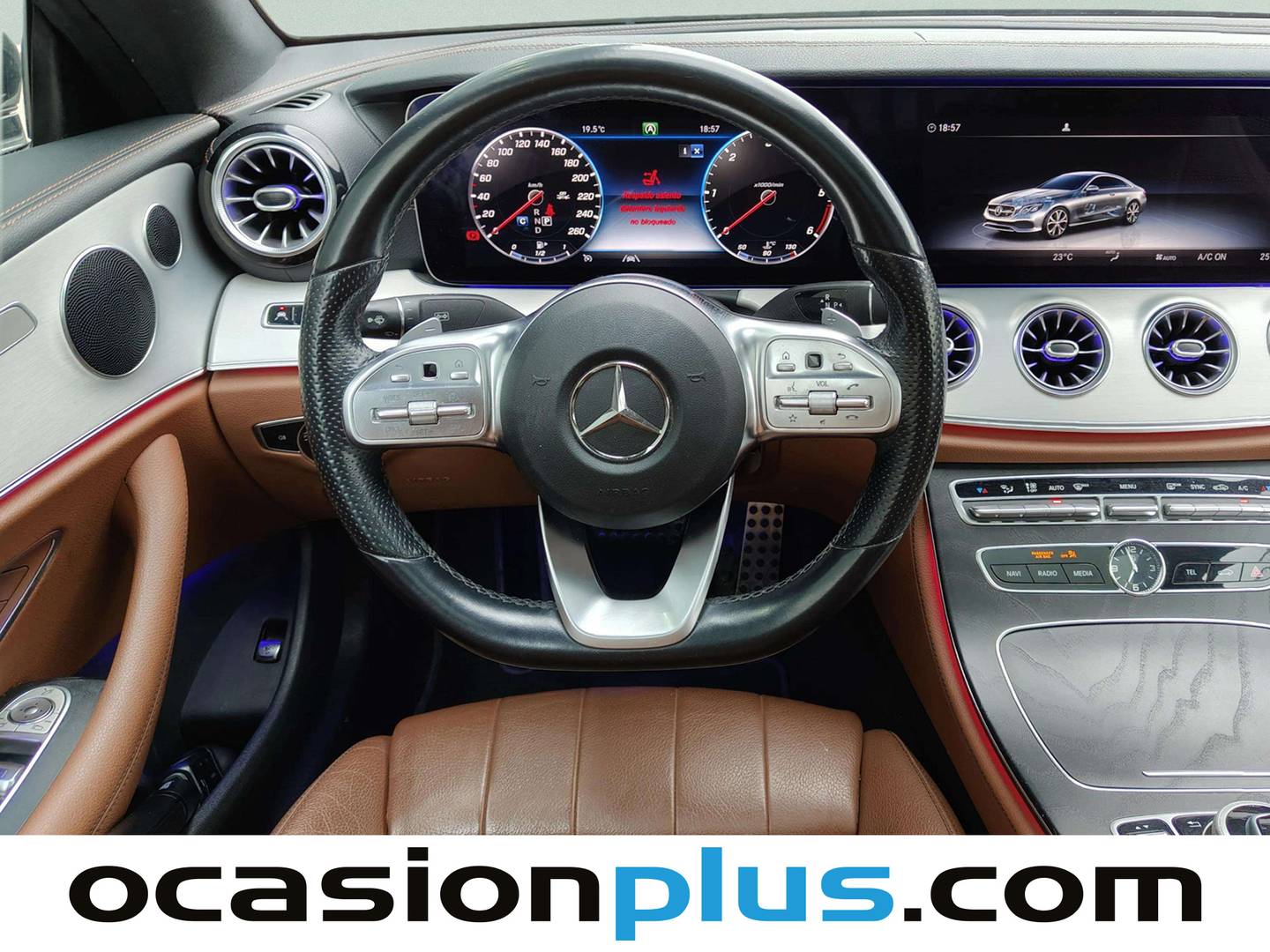 Mercedes Clase E Mercedes-Benz Clase E 220 d Coupe (194 CV) Pack AMG de ocasión