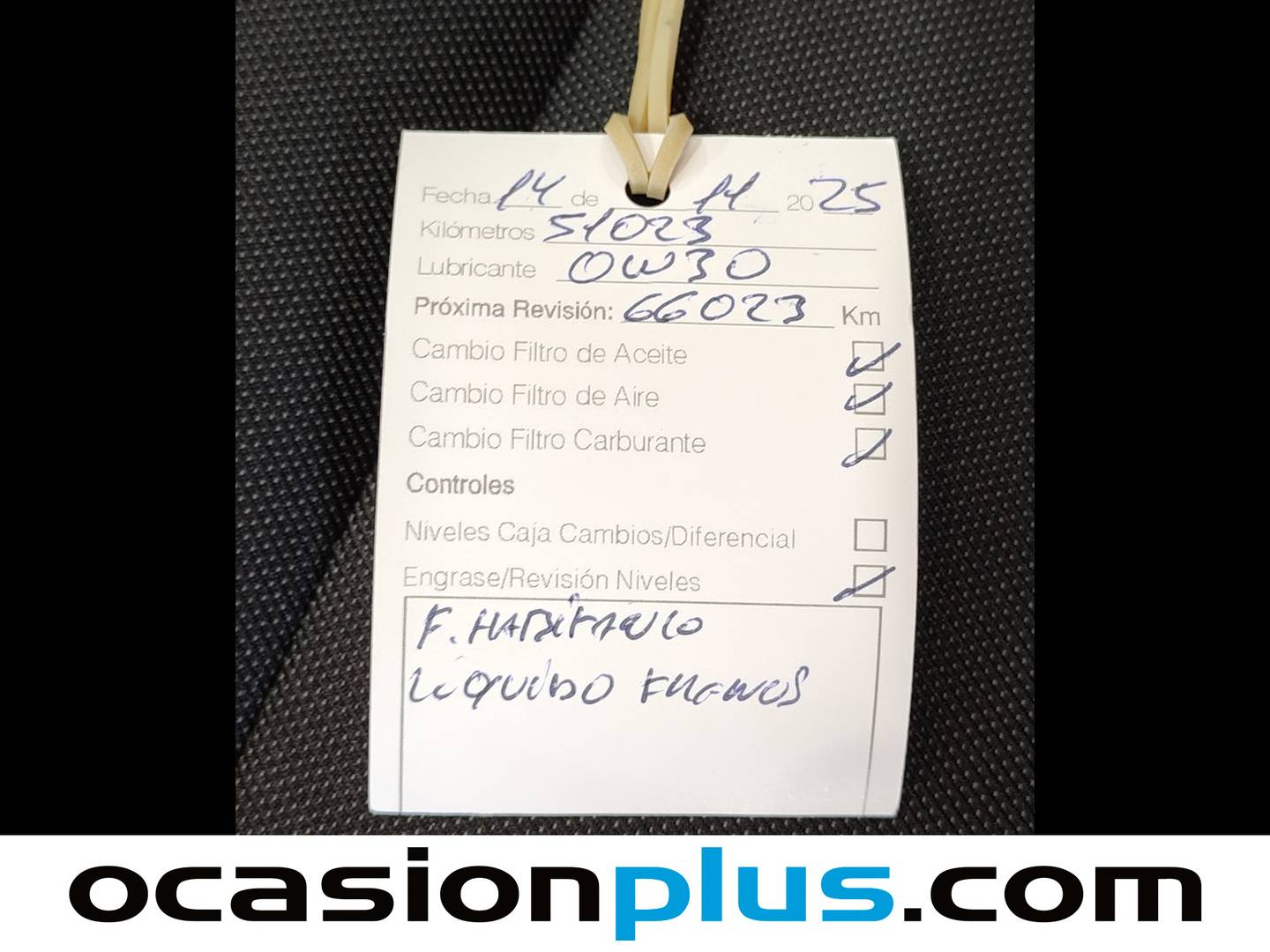 Foto del mantenimiento del Hyundai Tucson Hyundai Tucson 1.6 CRDI Klass 4x2 (115 CV)