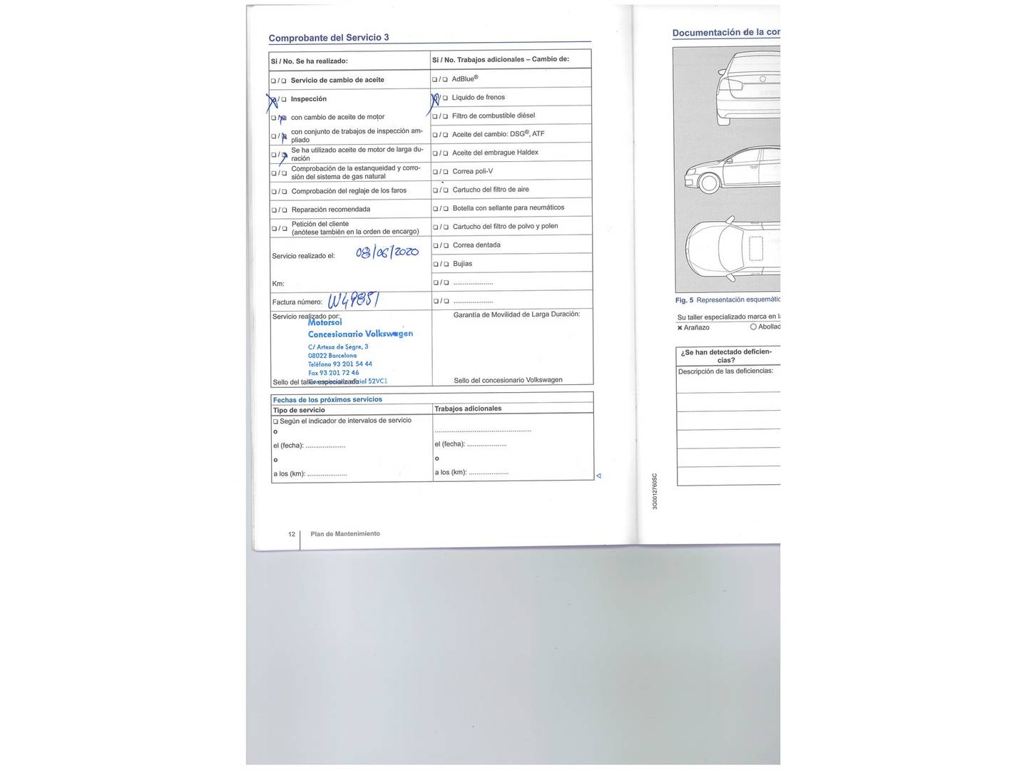 Foto del mantenimiento del Volkswagen Polo Volkswagen Polo Sport 1.2 TSI BMT (110 CV)