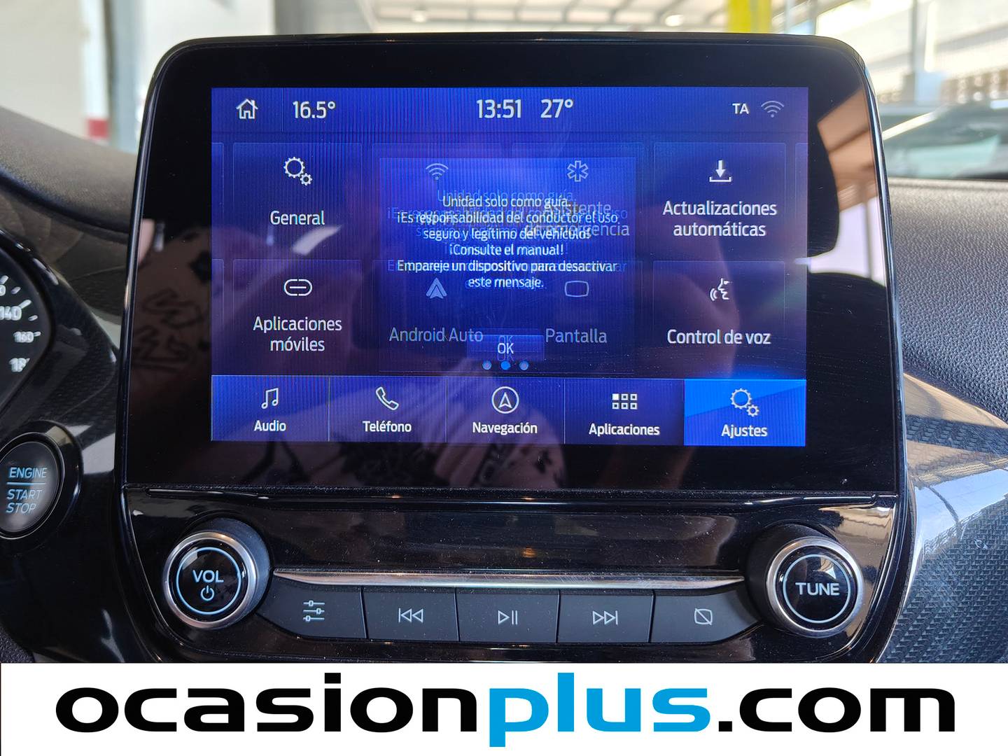 Equipamiento del Ford Fiesta Ford Fiesta 1.0 EcoBoost MHEV ST-Line (125 CV)