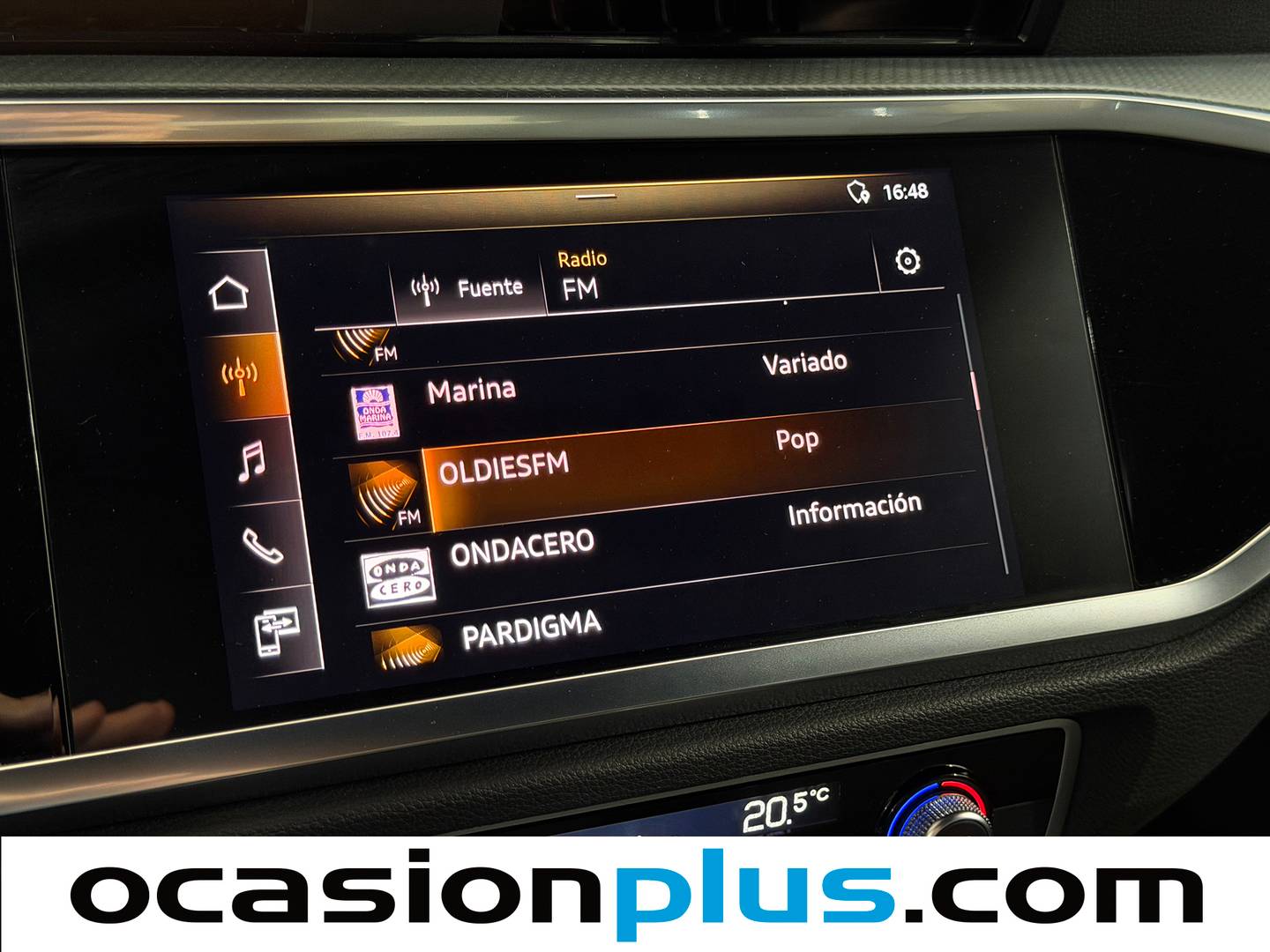 Audi Q3 Sportback Audi Q3 Sportback Black line 35 TDI (150 CV) S tronic Pack S-line de segunda mano