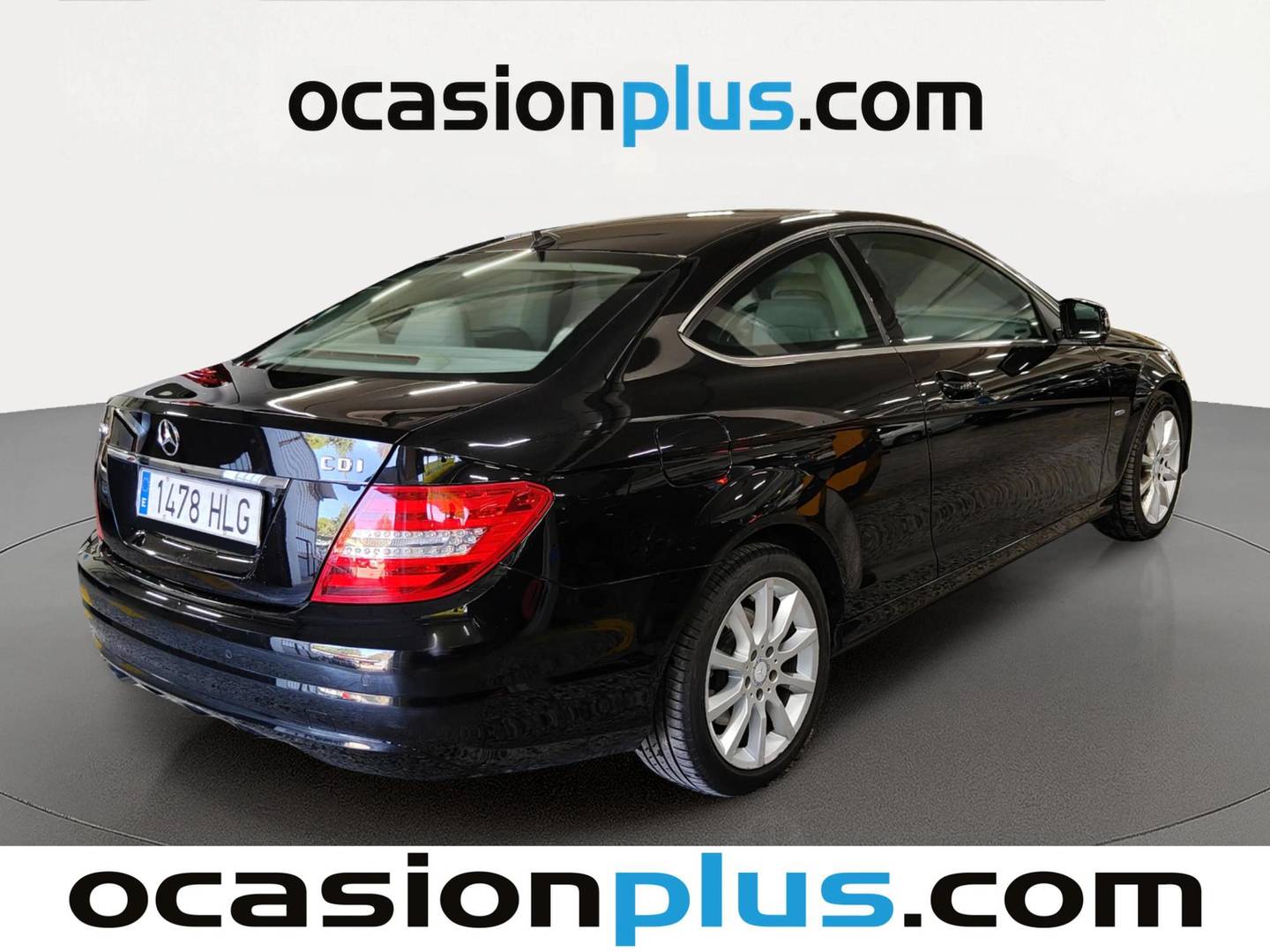 Foto trasera Mercedes Clase C Mercedes Clase C Coupe 250 CDI Blue Efficiency (204 CV) derecha