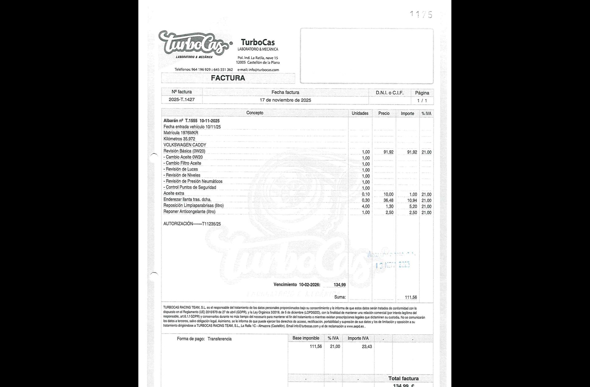 Volkswagen Caddy Cargo 2.0 TDI - foto 12