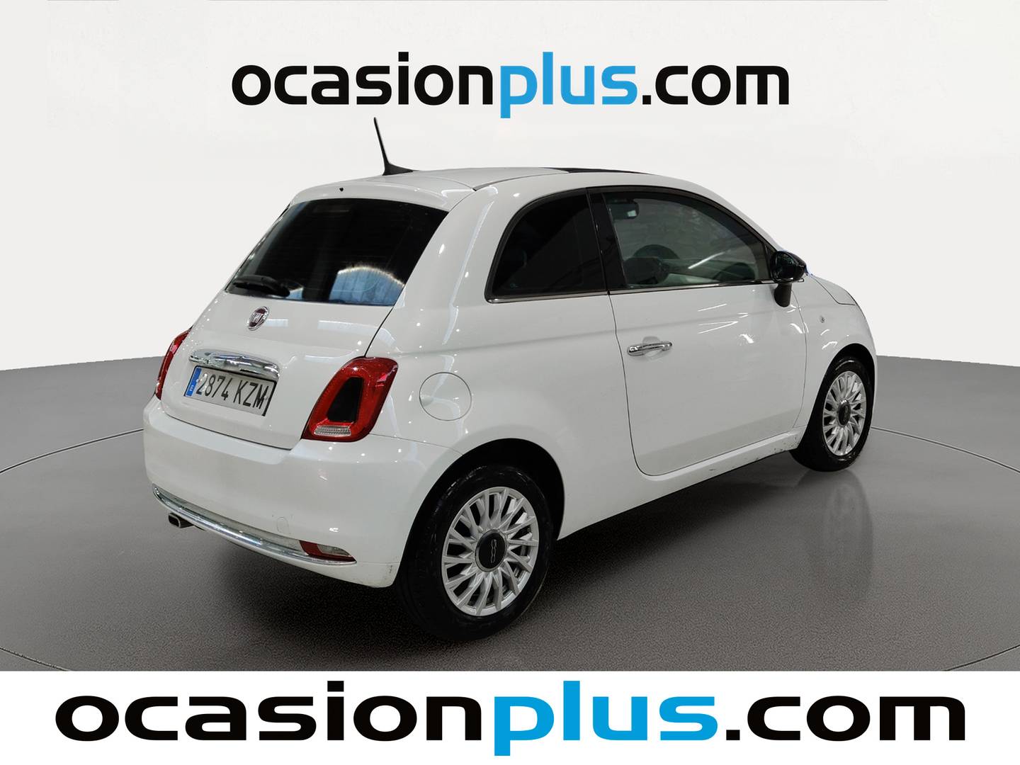 Foto trasera Fiat 500 Fiat 500 1.2 GLP Star (69 CV) derecha
