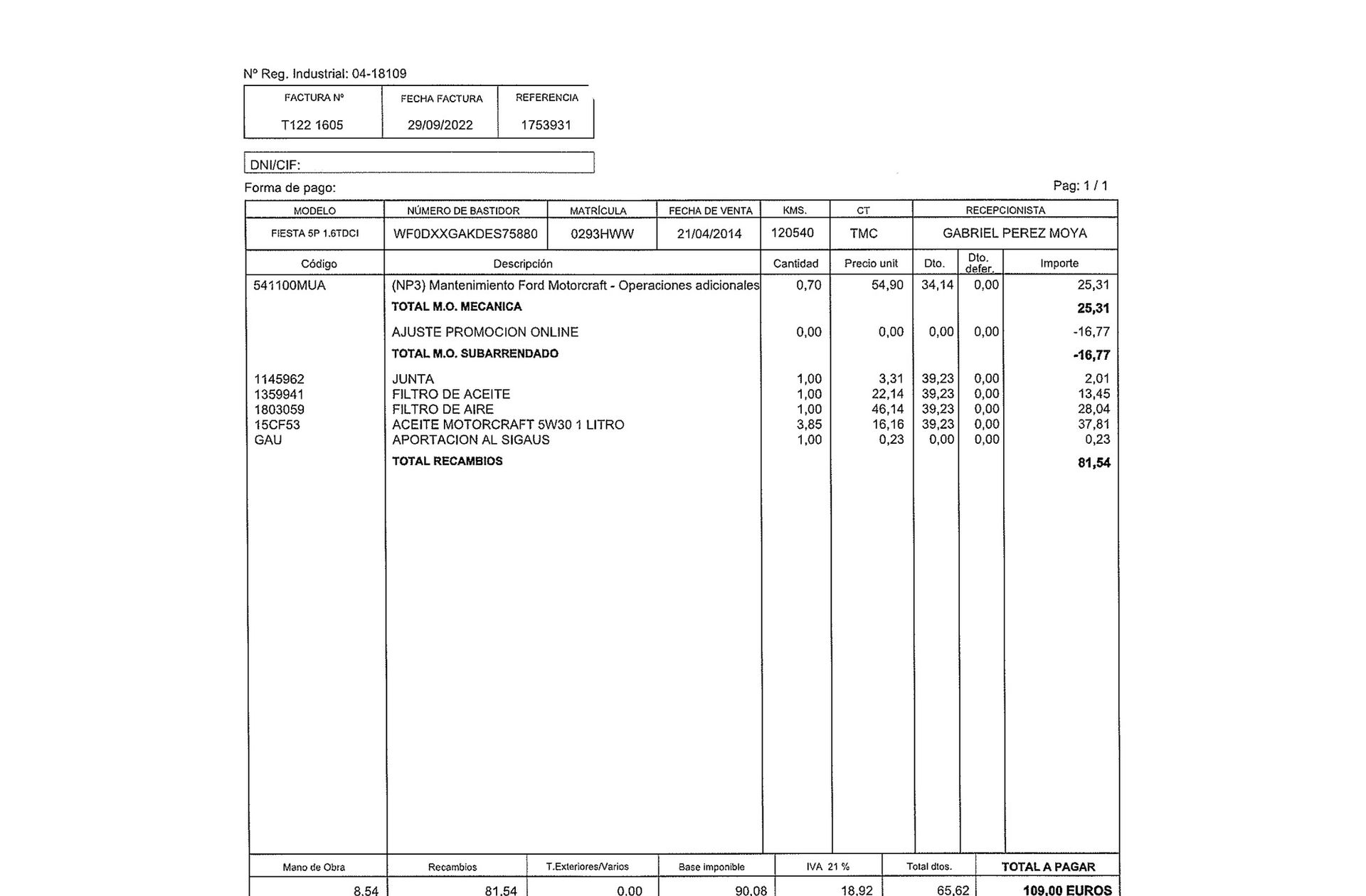 Ford Fiesta 1.6 TDCi Trend - foto 19