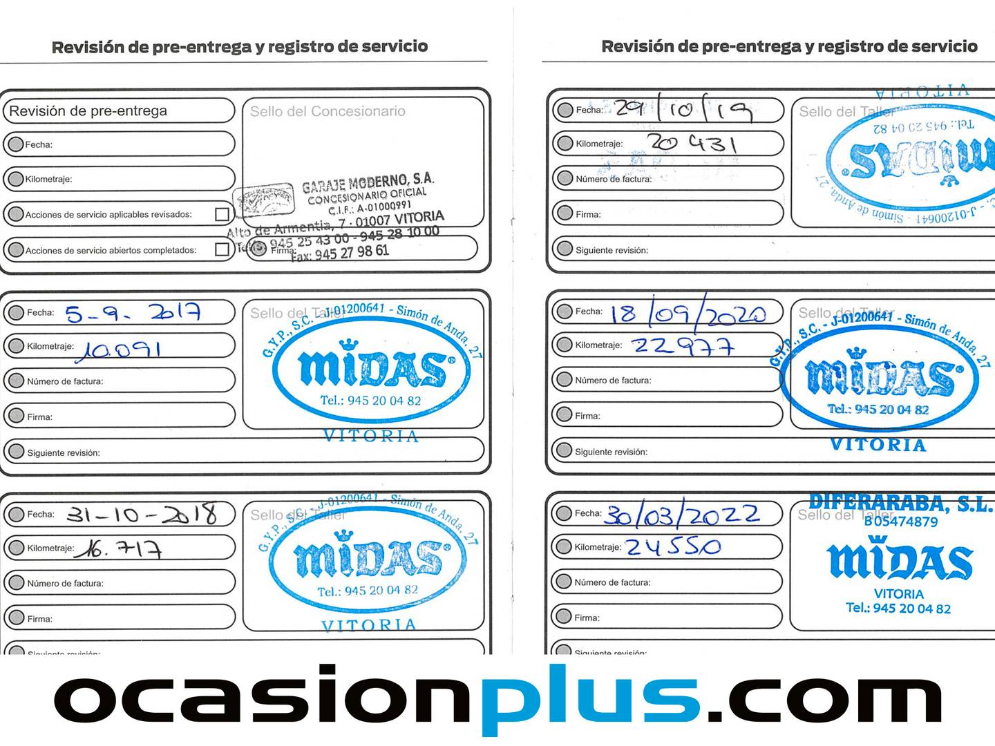 Foto del mantenimiento del Ford Ka Ford Ka 1.2 Duratec S&S Trend+ (69 CV)