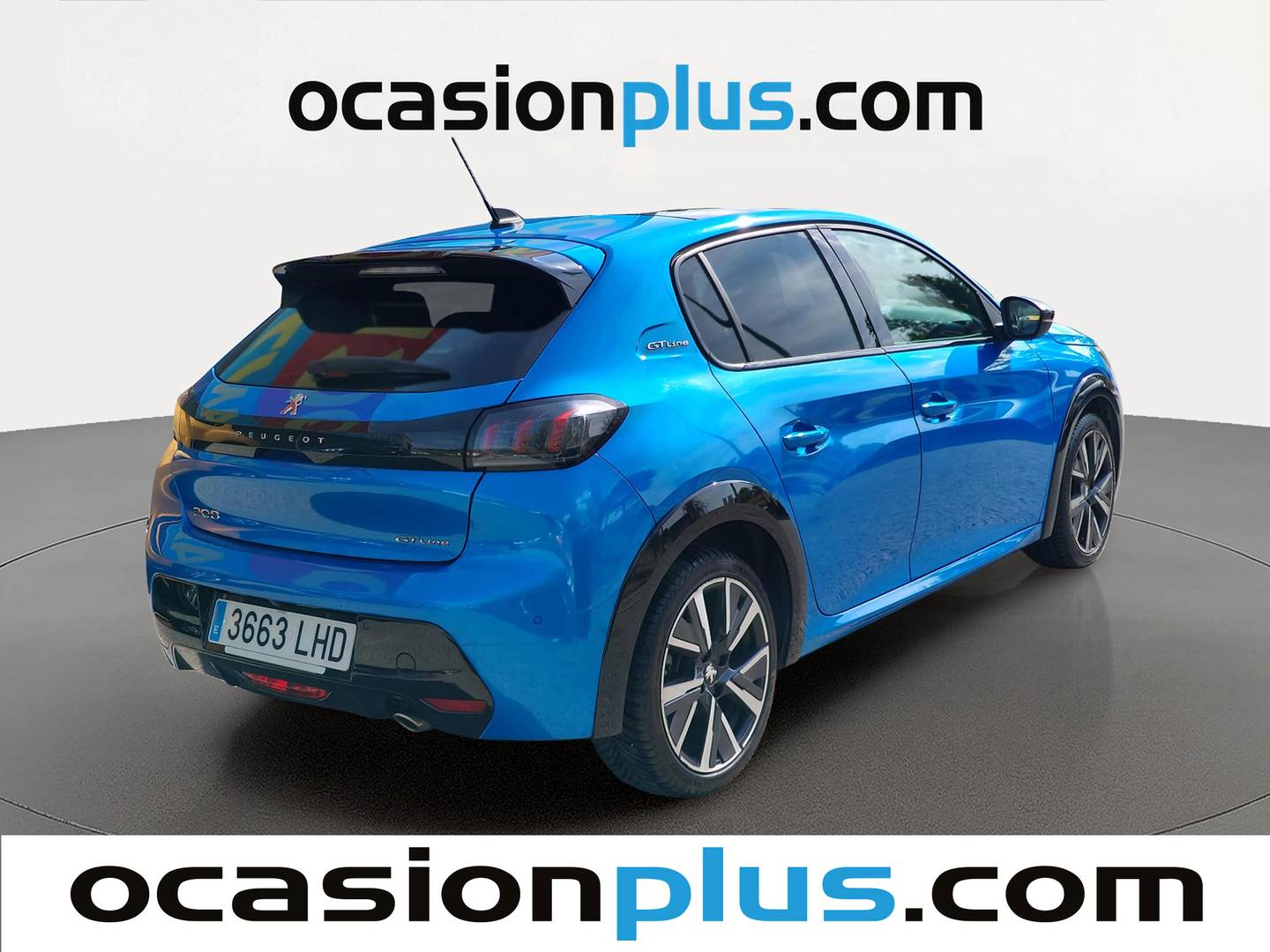 Foto trasera Peugeot 208 Peugeot 208 PureTech 100 S&S GT Line EAT8 (100 CV) derecha