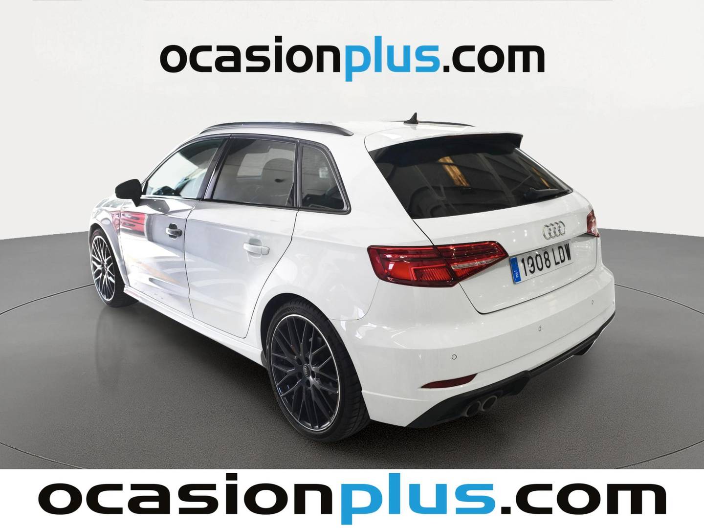 Foto trasera Audi A3 Audi A3 Sportback Black line 35 TDI (150 CV) S tronic Pack S-line izquierda