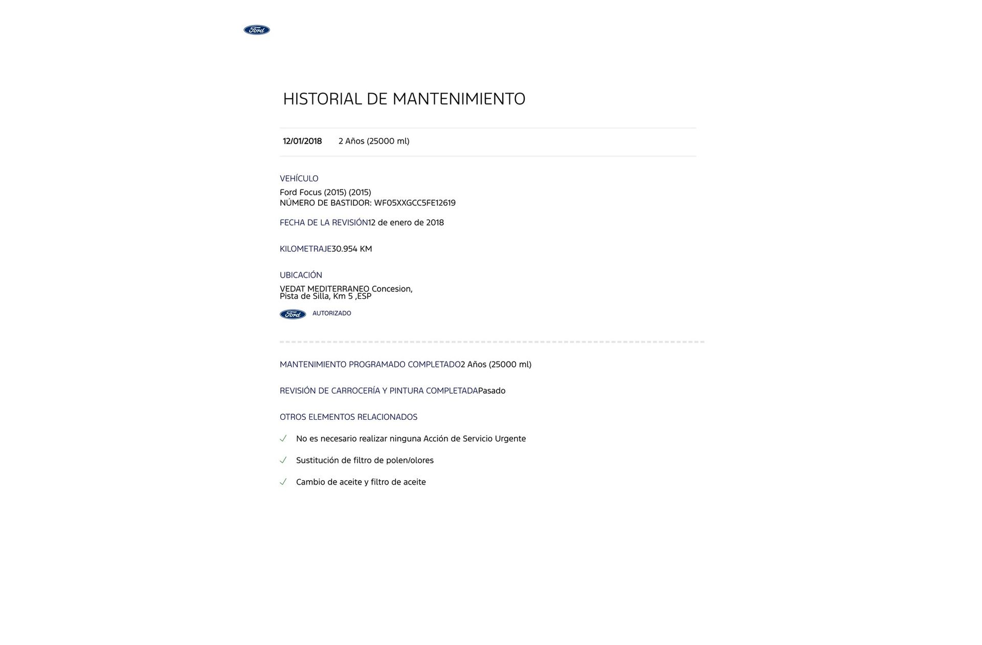 Ford Focus 1.0 EcoBoost Titanium - foto 23