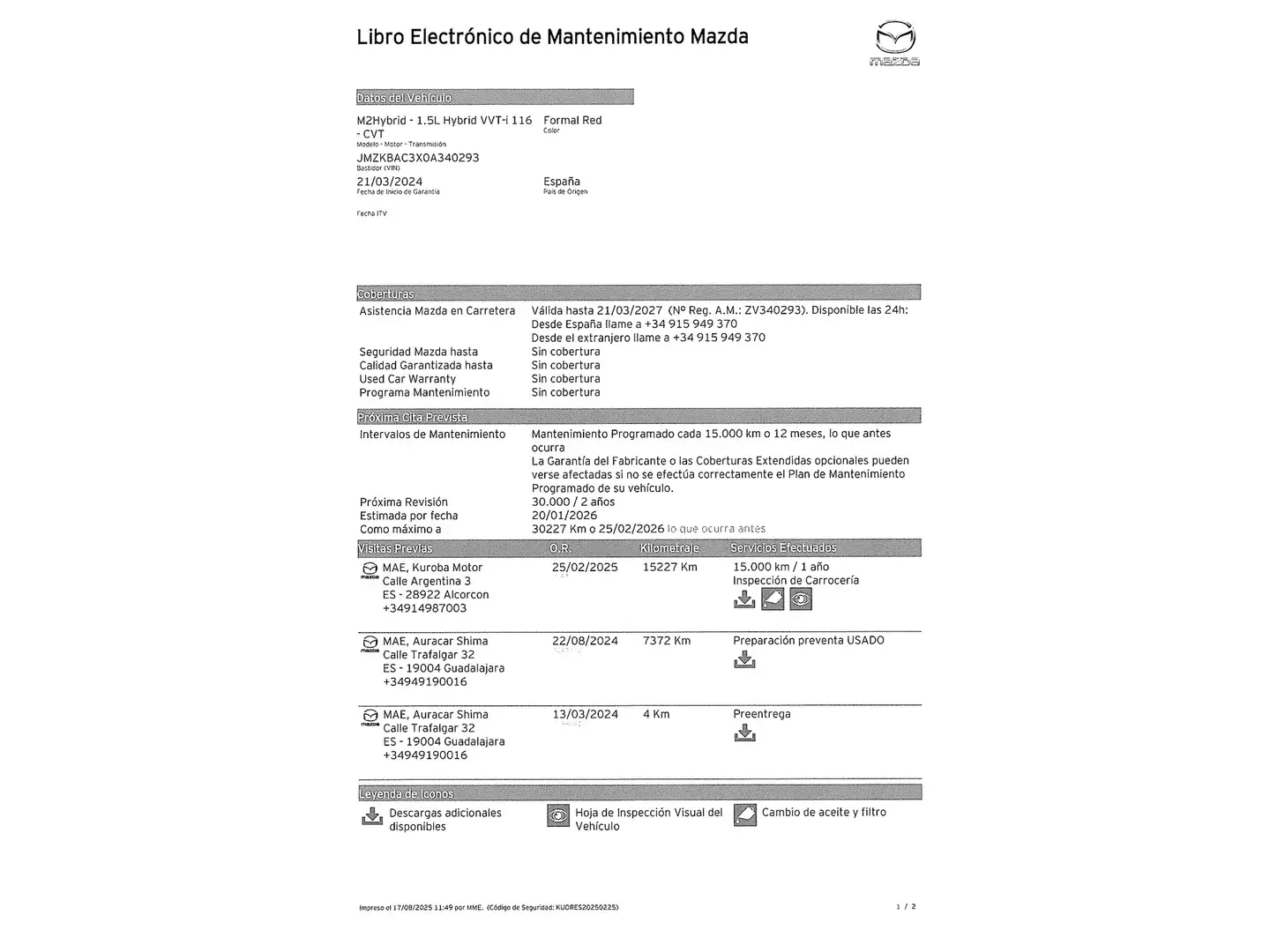 Mantenimiento