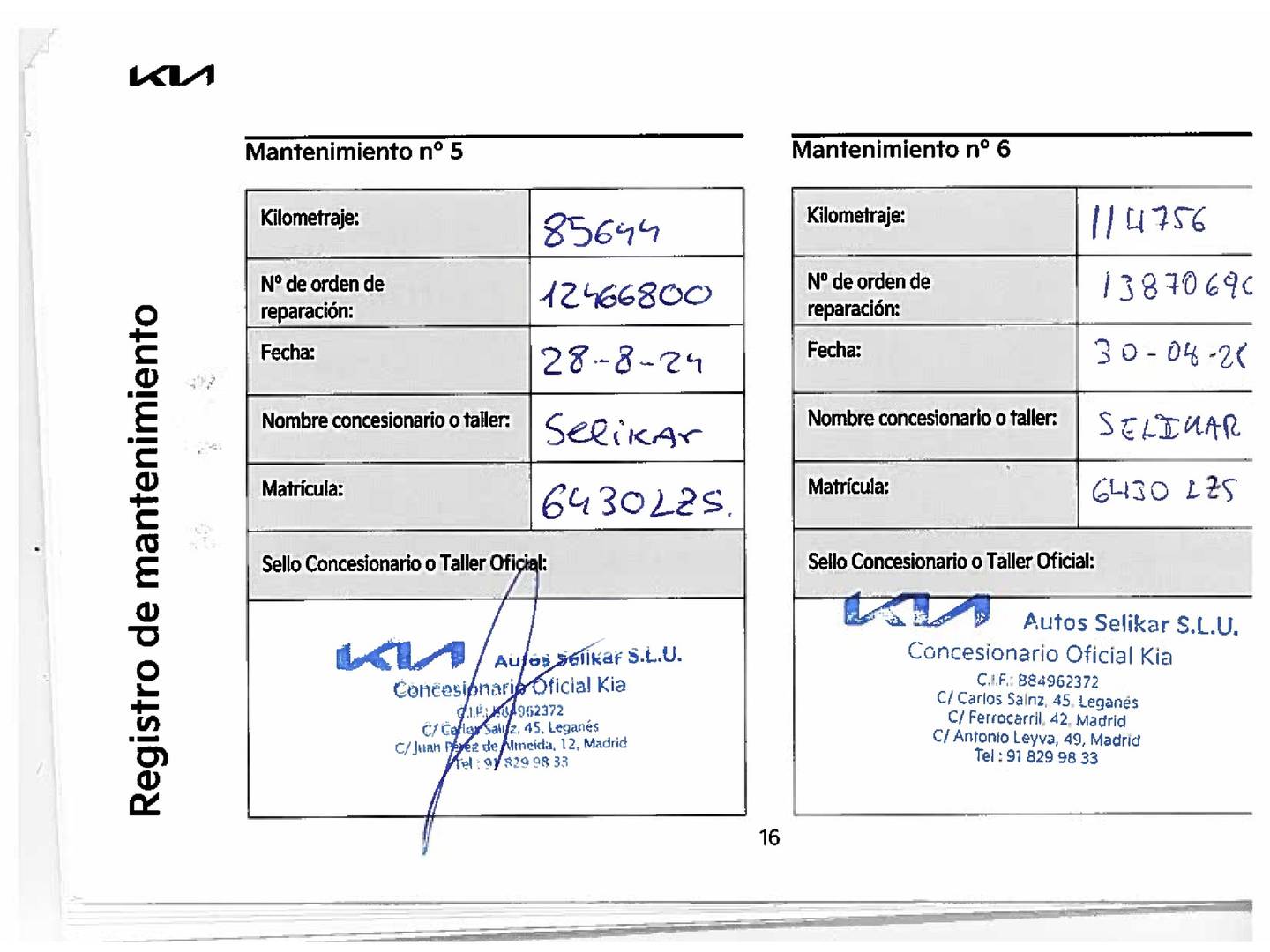 Foto KIA e-Niro Kia e-Niro Emotion (Long Range) (204 CV)