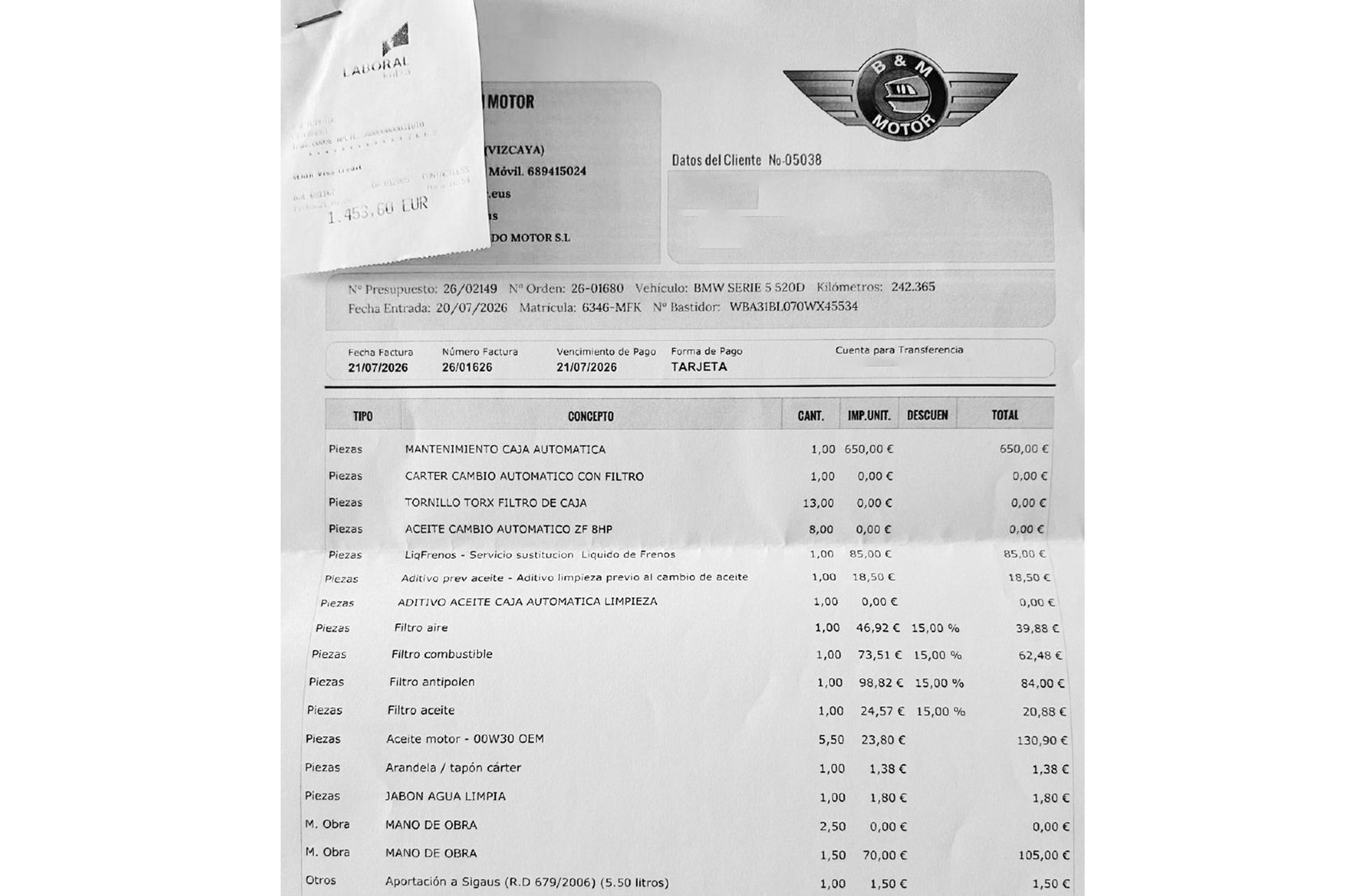BMW Serie 5 520d Pack M - foto 36