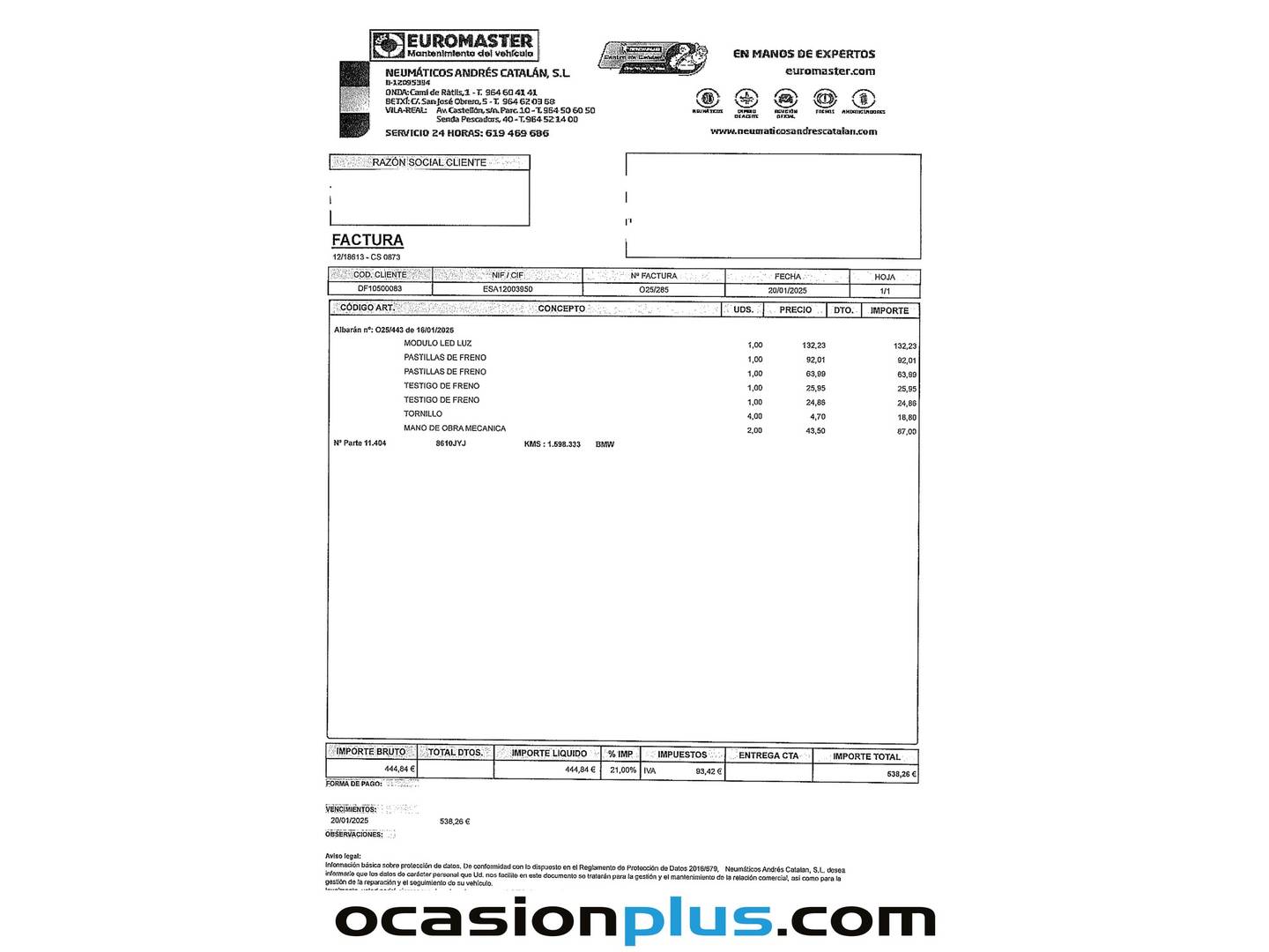 Foto BMW Serie 3 BMW Serie 3 Gran Turismo (184 CV)